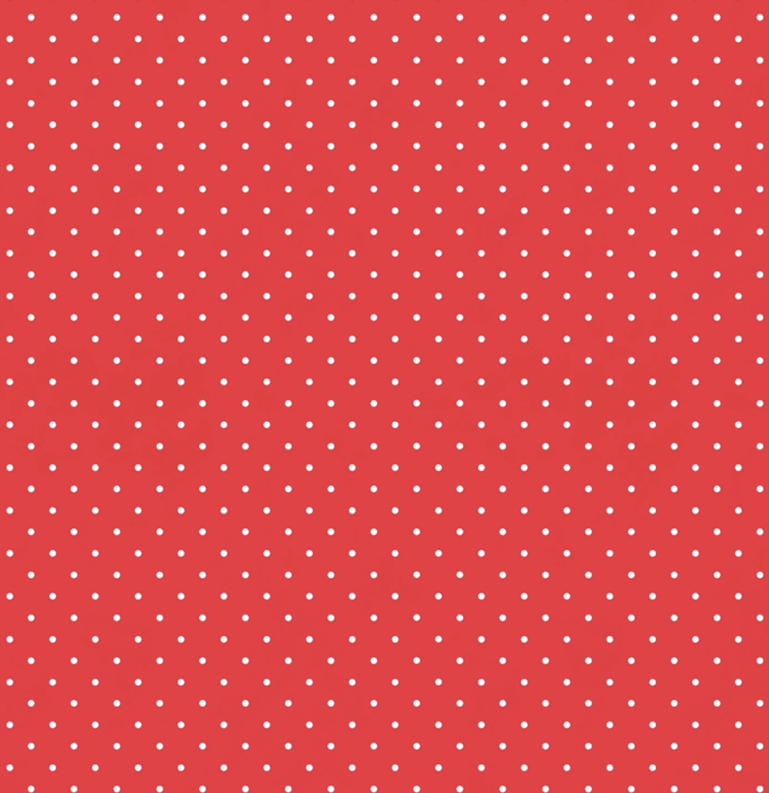 Rot mit Punkten