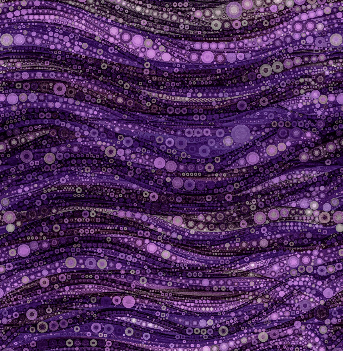 Gigi in the garden-Welle Purple