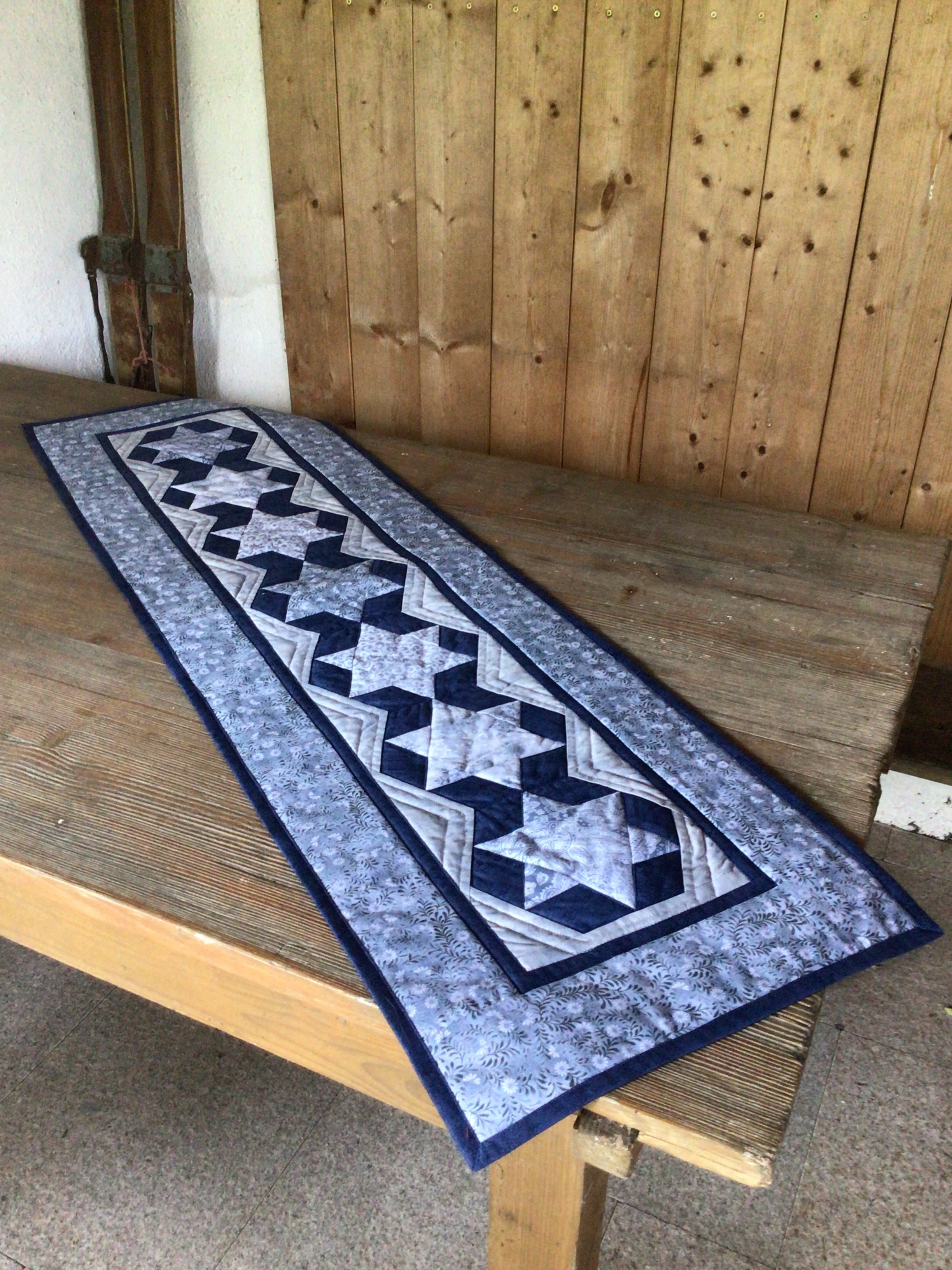 Materialpackung für Tischläufer Sternenhimmel