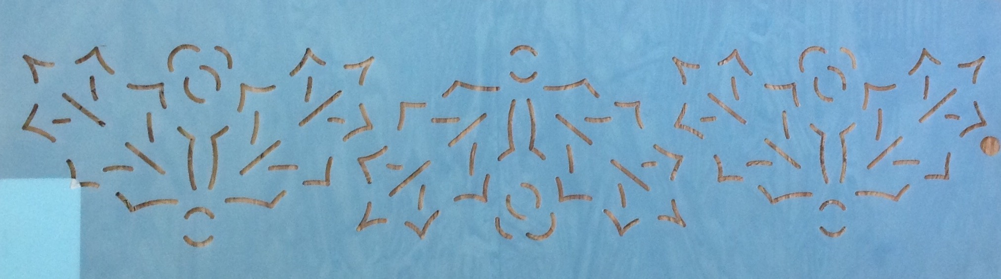 Quilt-Schablonen 2,5"Ilex