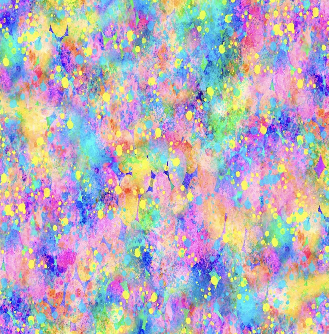 Baumwollstoff in Multicolor