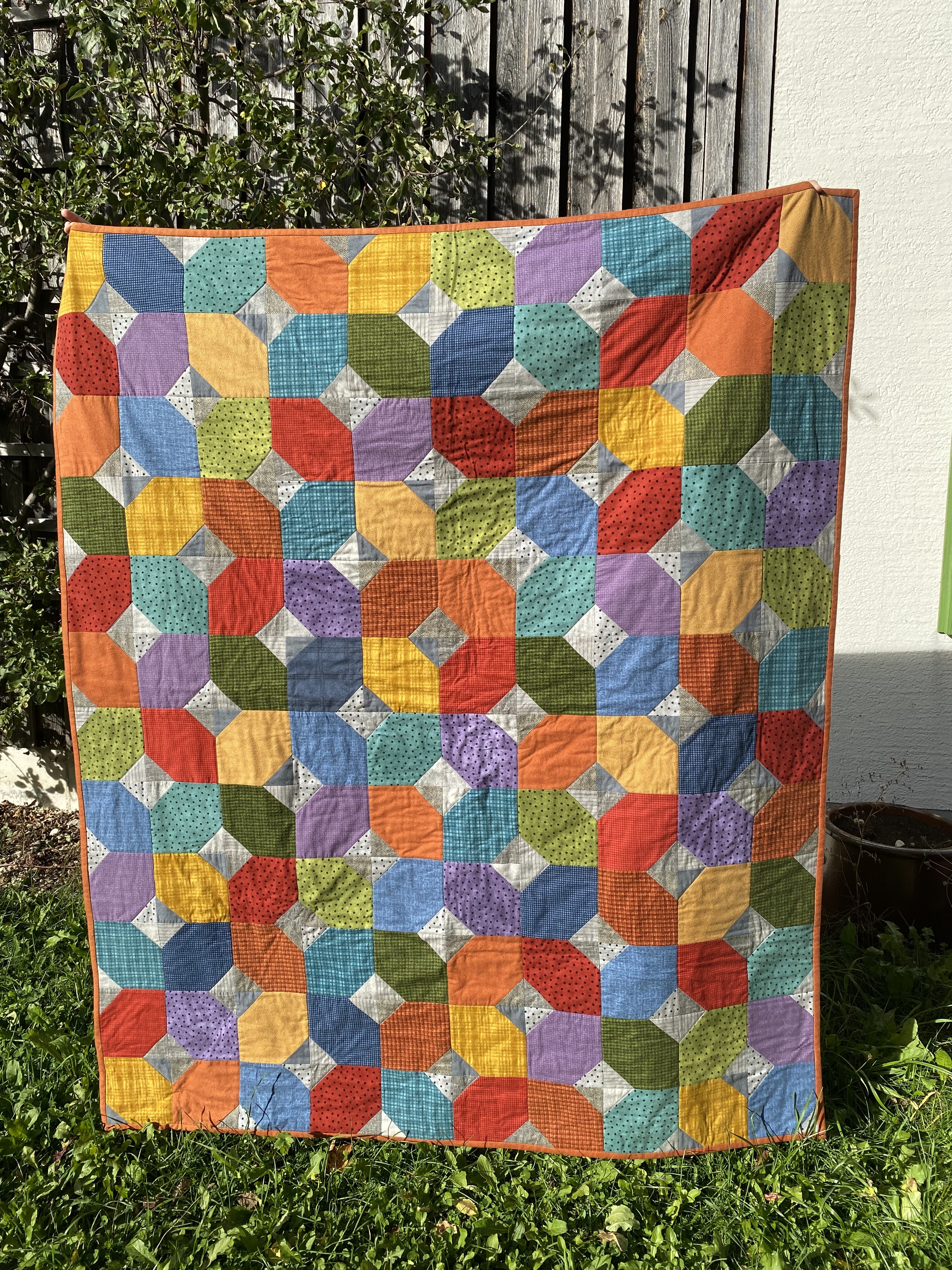 Patchworkdecke-Kuschelig Materialpackung