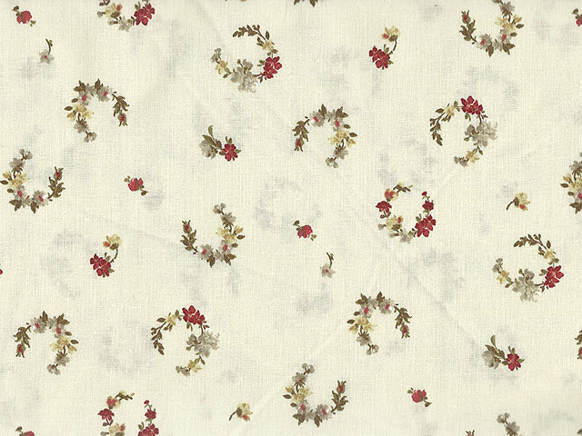 Stoff mit Rosen, "Graceful Flowers"