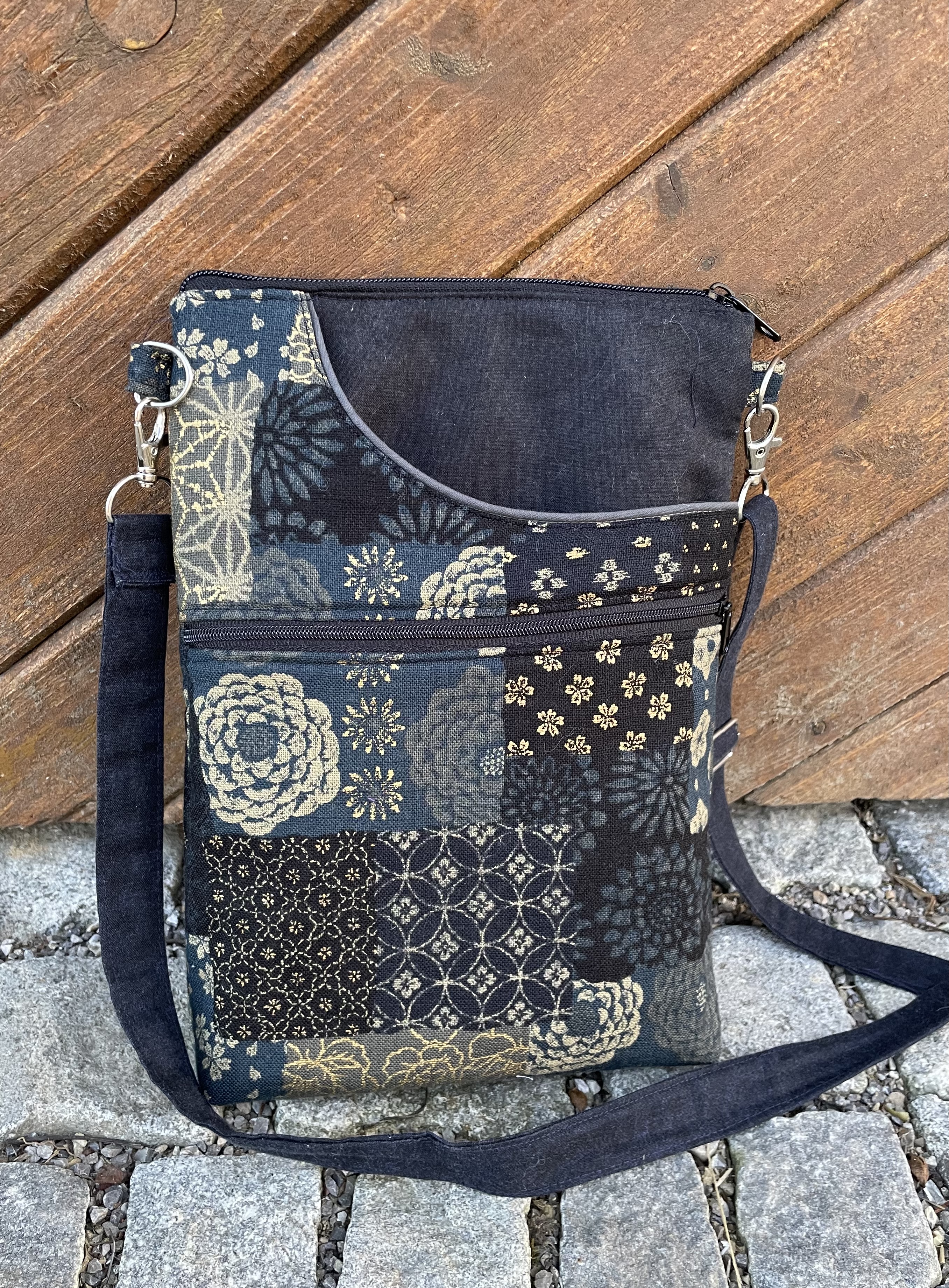 Materialpackung für Tasche "Paulinchen" Indigo