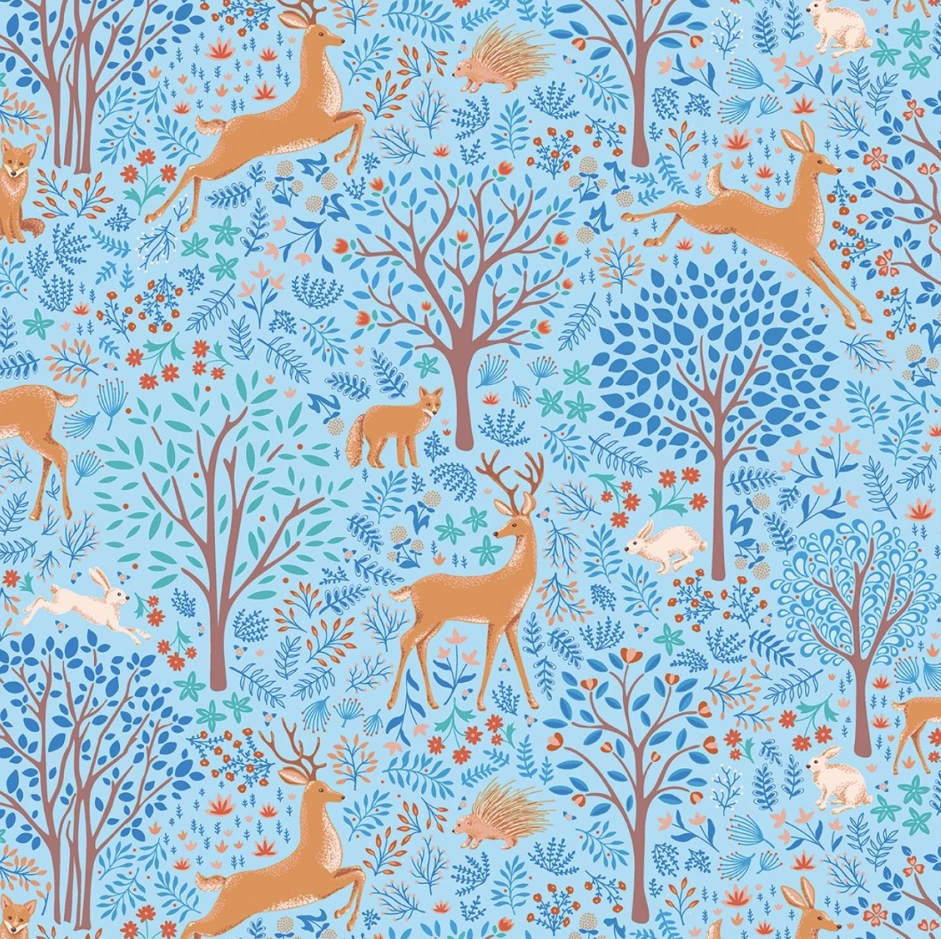 Flora & Fauna / Blau