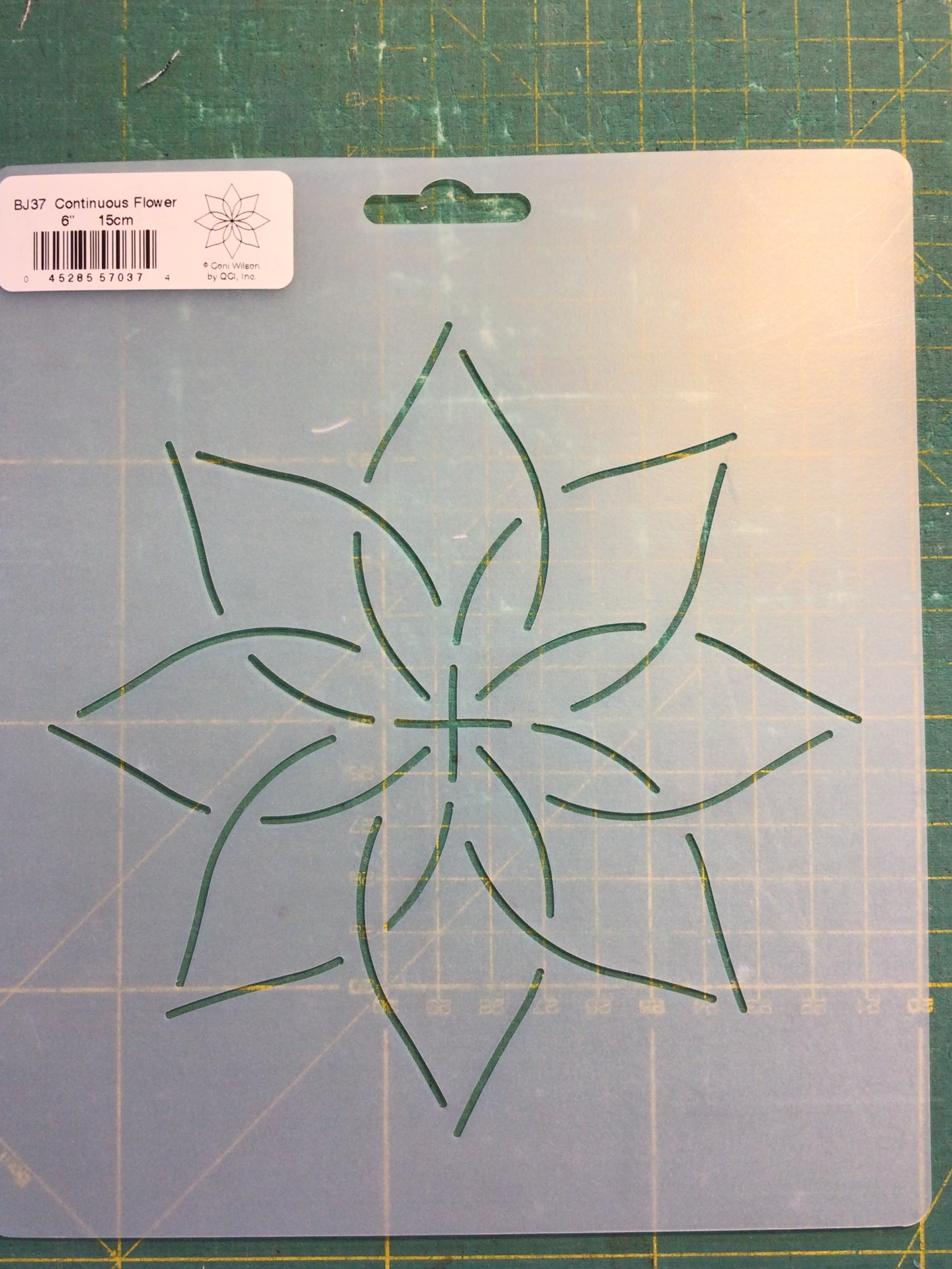 Quilt-Schablonen 4" Block Flower