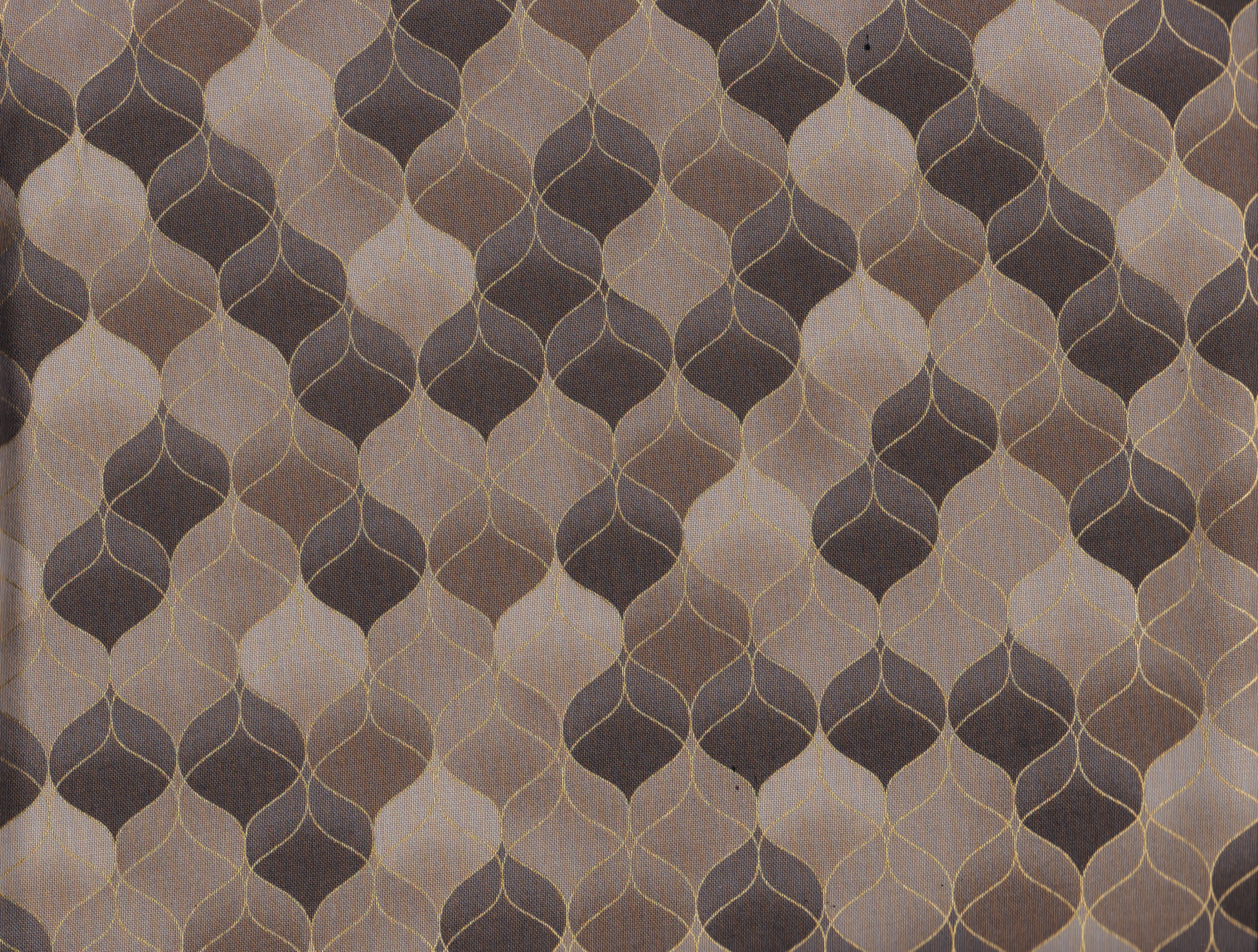 Christmas Wonder Taupe mit graphischem Muster