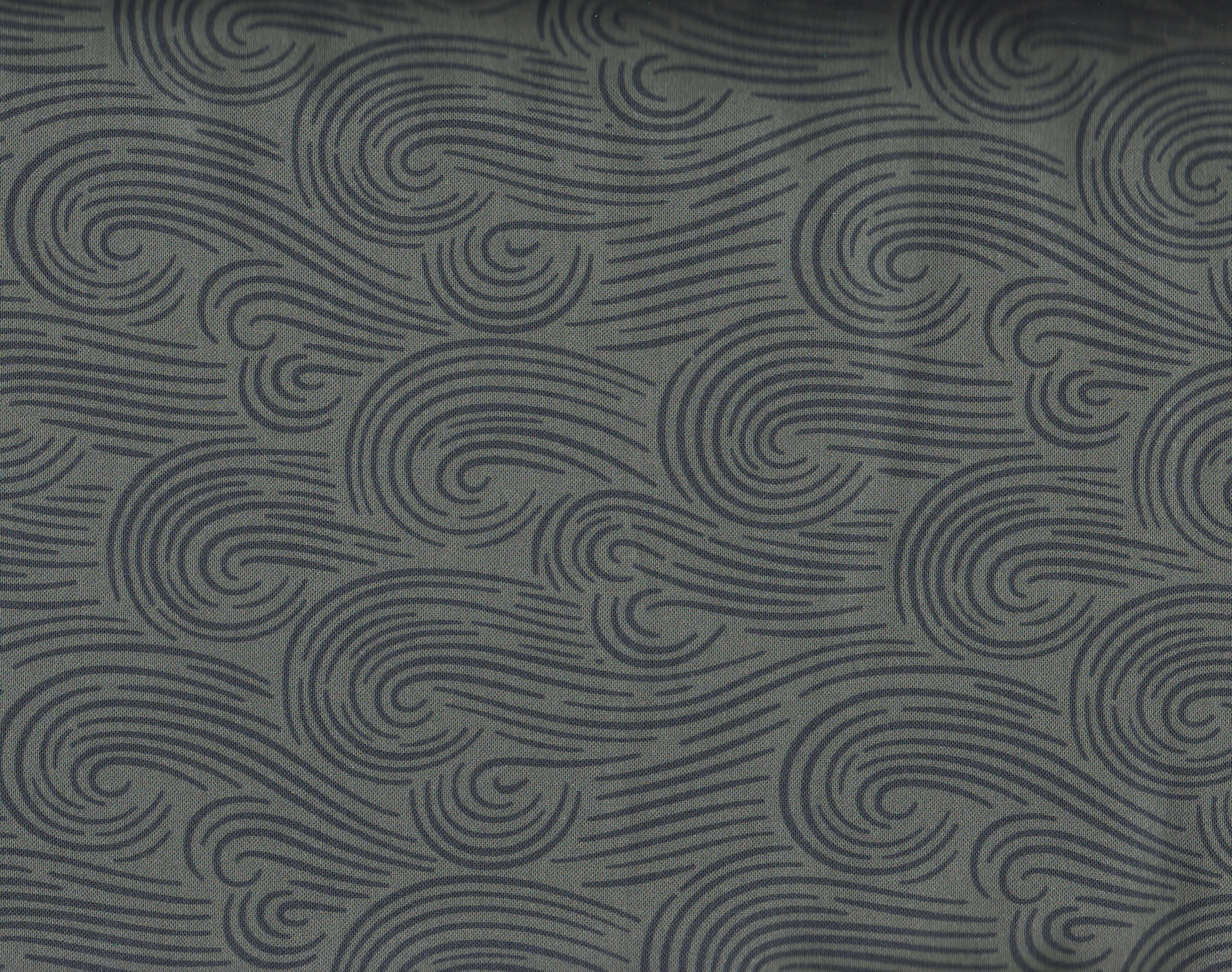 Überbreiter Stoff in Grün