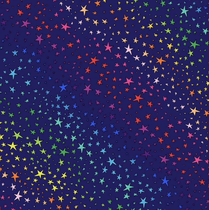 Bunte Sterne