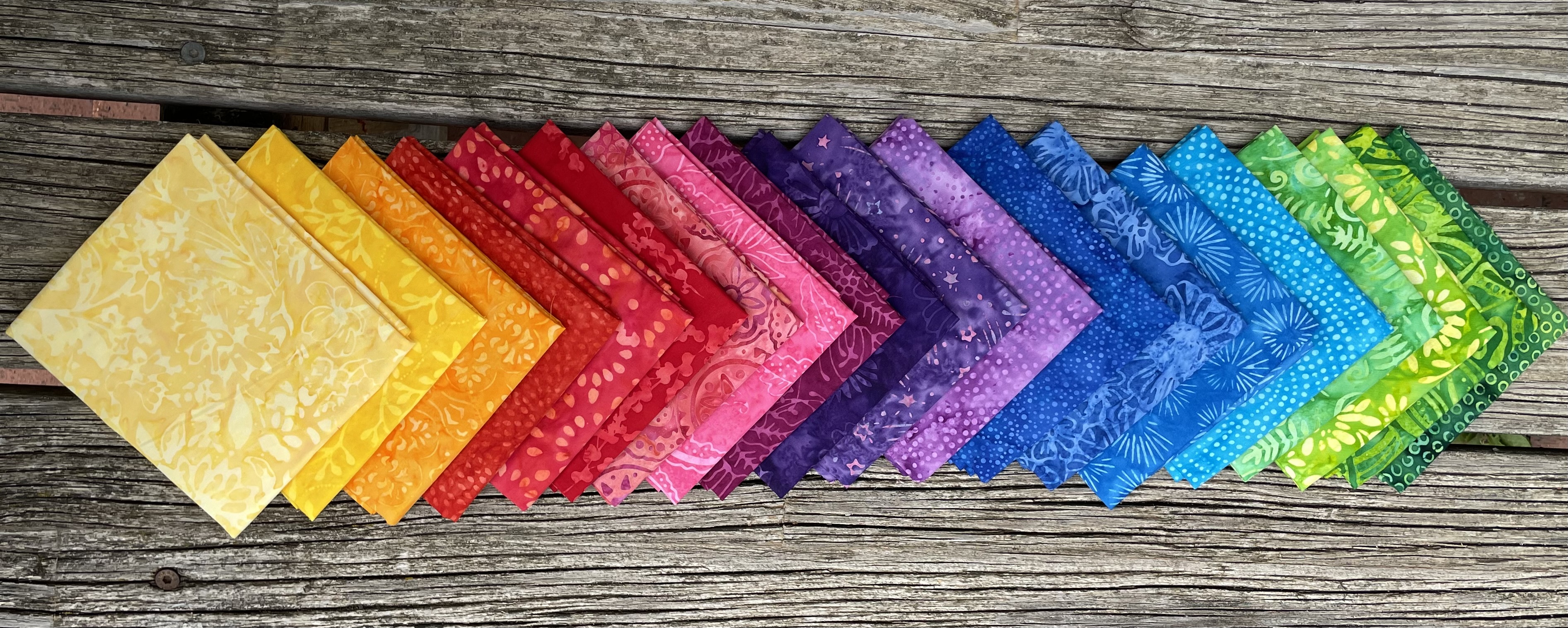 FQ Päckchen Batik Rainbow/ Neu
