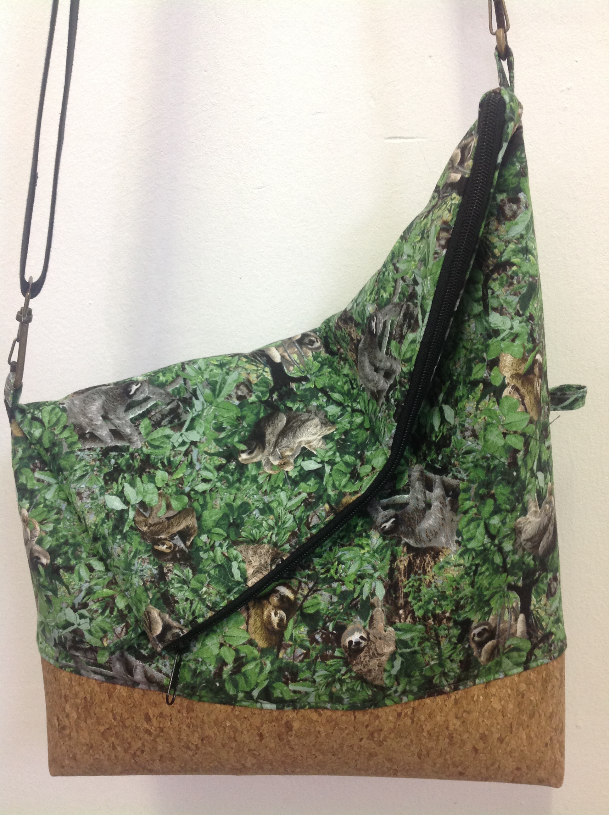 Unikat: genähte Tasche Lifestyle Faultier