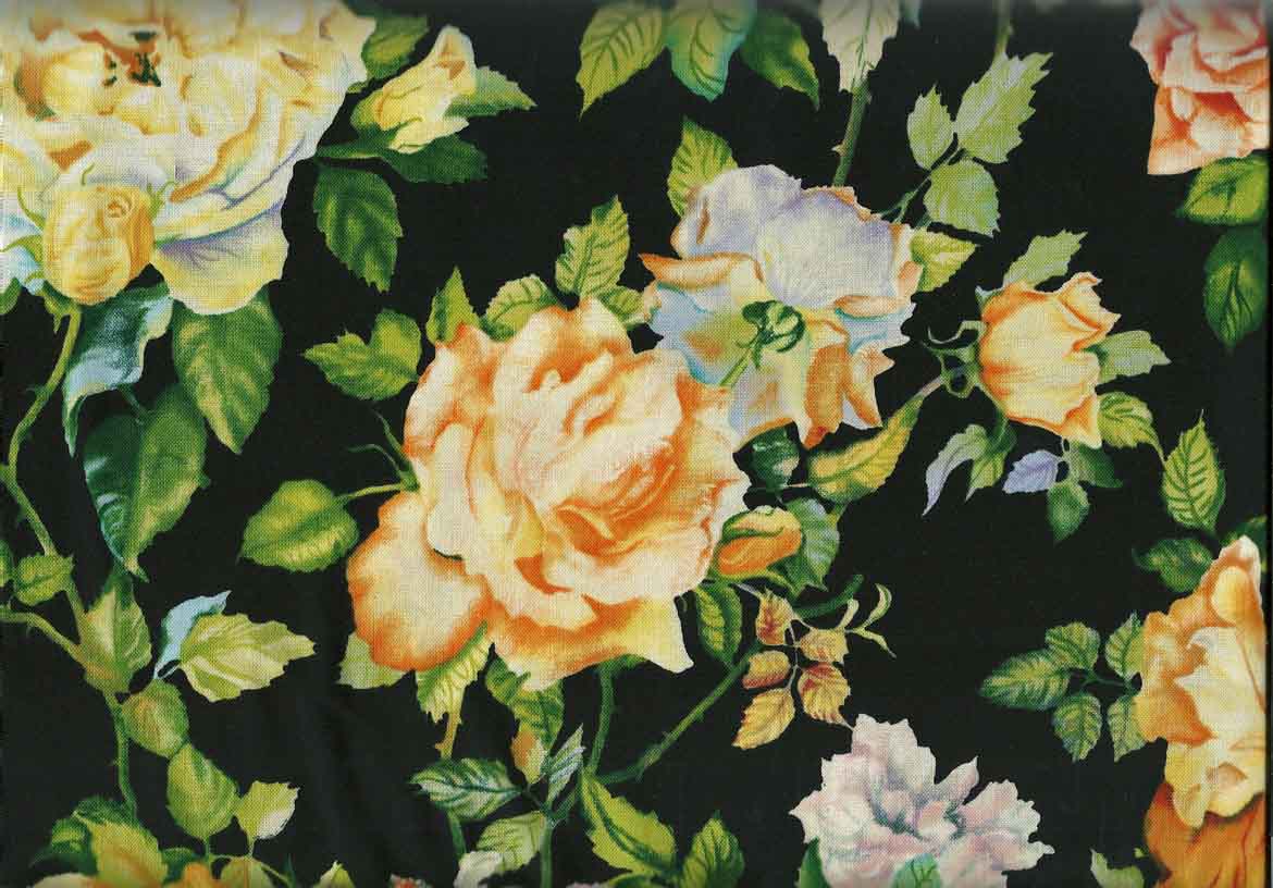 Late Summer Flowers/ Reststück 0,6 x 1,10 m