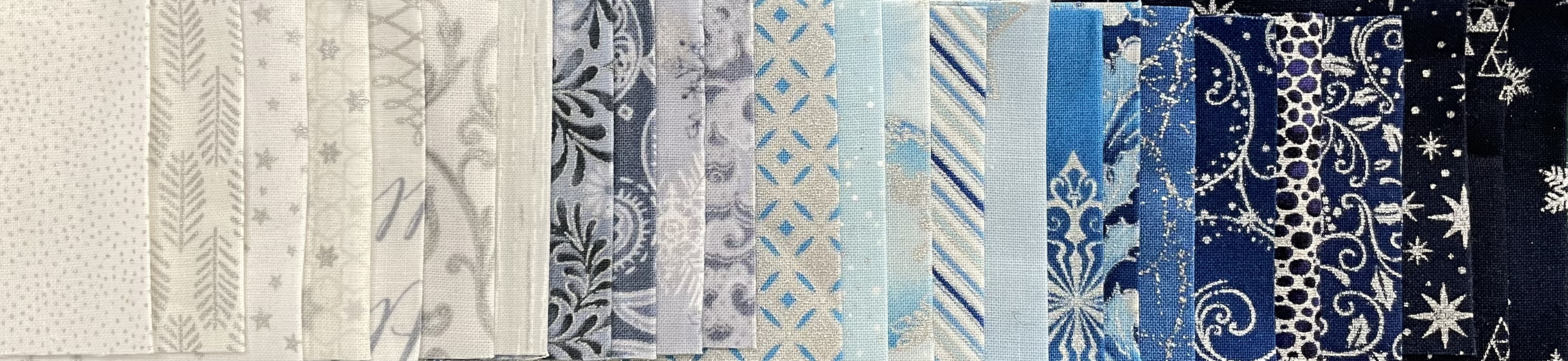 Streifen Päckchen Es weihnachtet-Blue