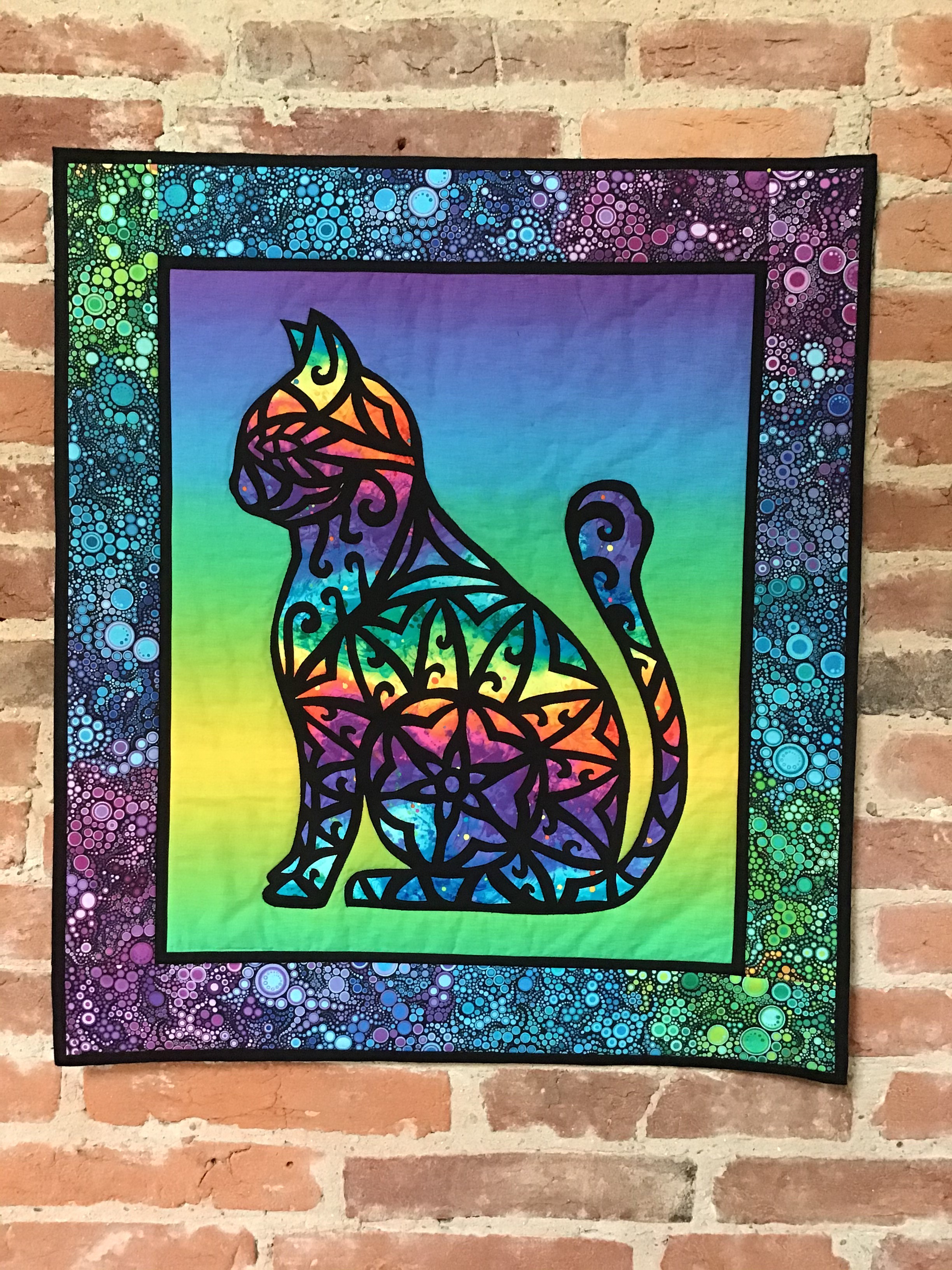 Anleitung für Wandbehang Rainbow Cat