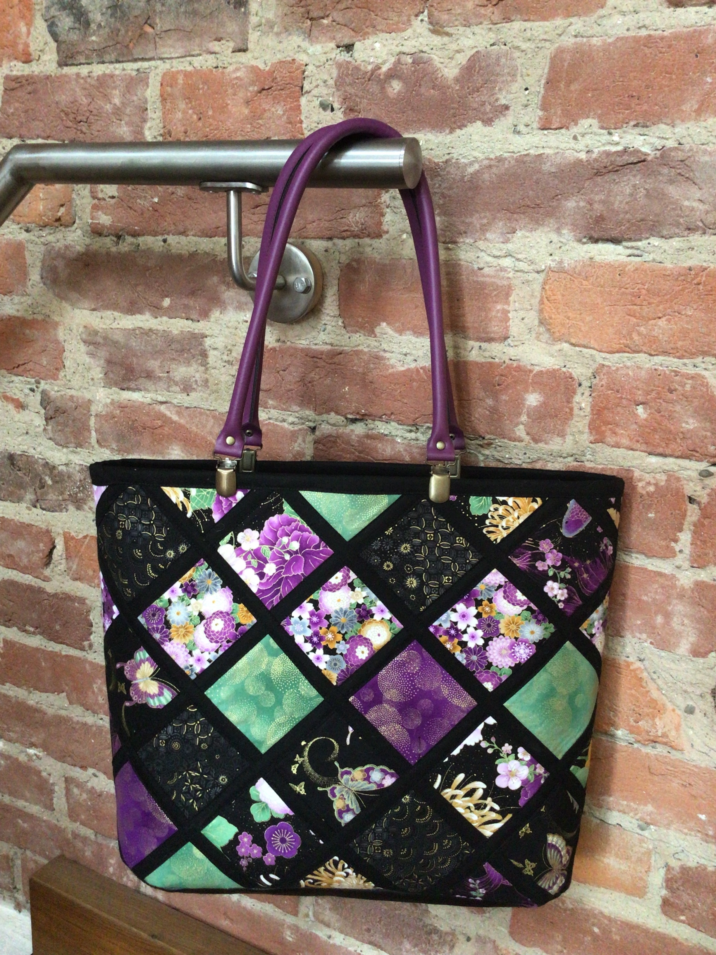 Anleitung für Tasche "Purple" oder "Meerserauschen"