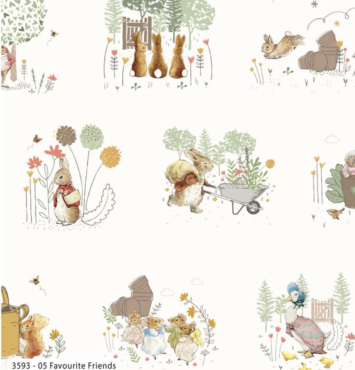 Patchwork: Peter Rabbit Stoffe