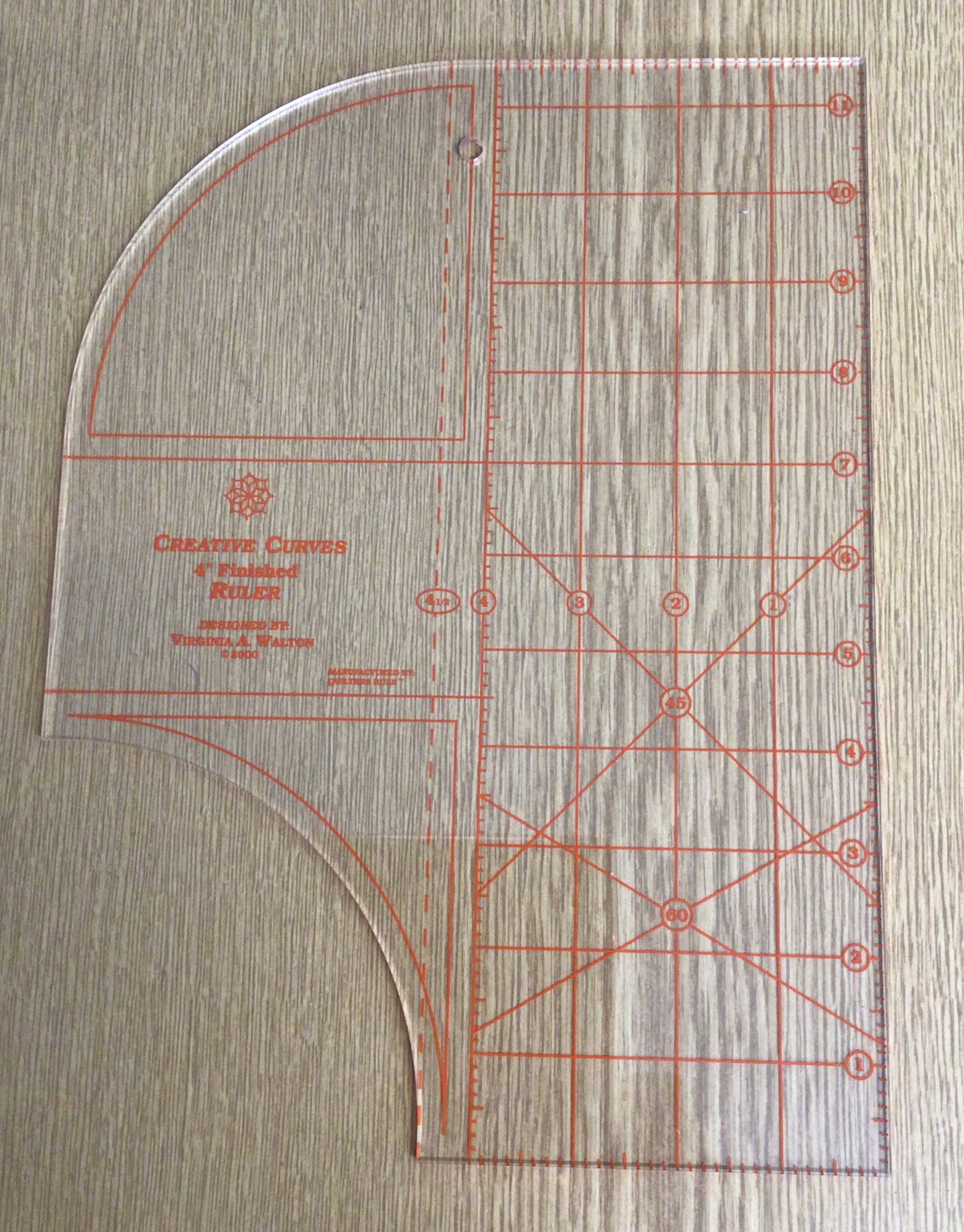 Creative Curves 4" Lineal