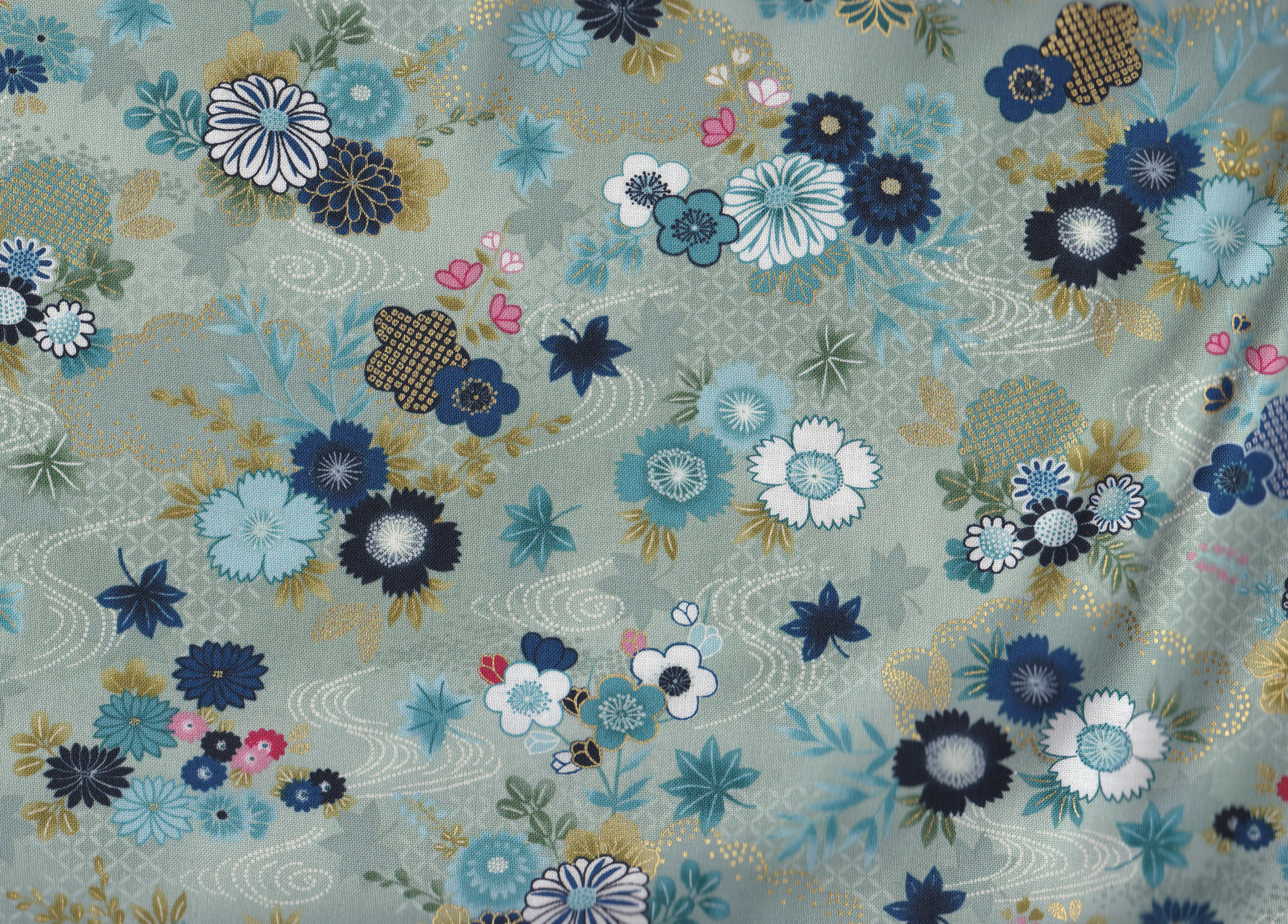 Flower Teal  / Kasumi