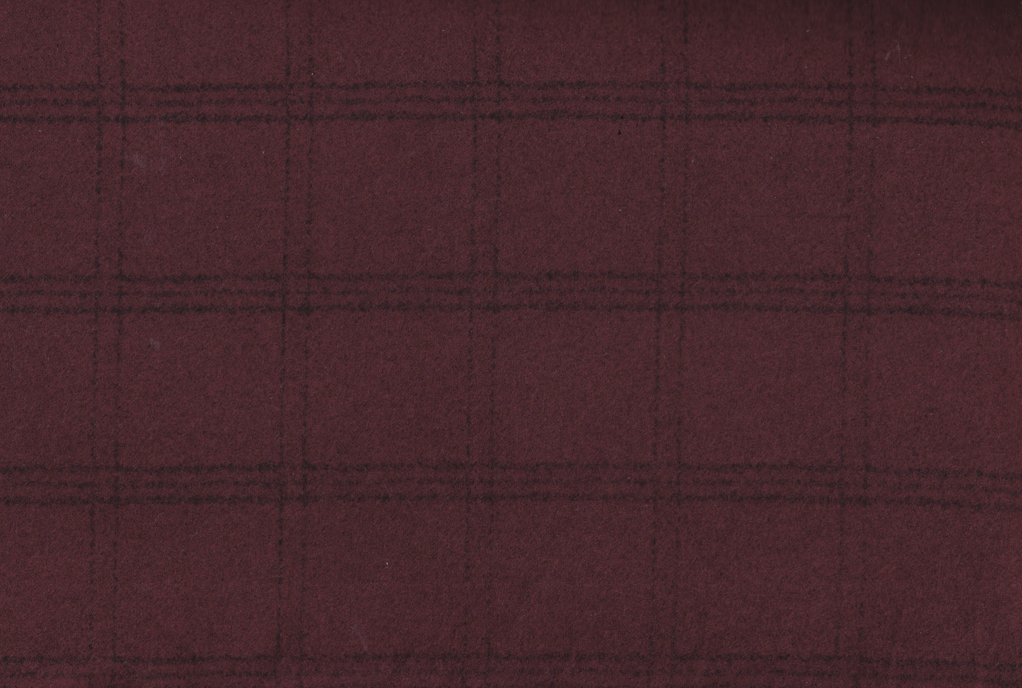 Woolies Flanell, Flanell in Dunkelrot