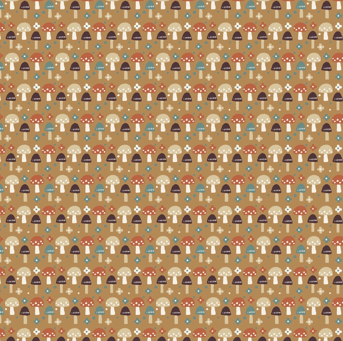 Woodland / kleine Pilze