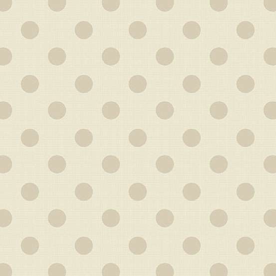 Punkte Creme Taupe