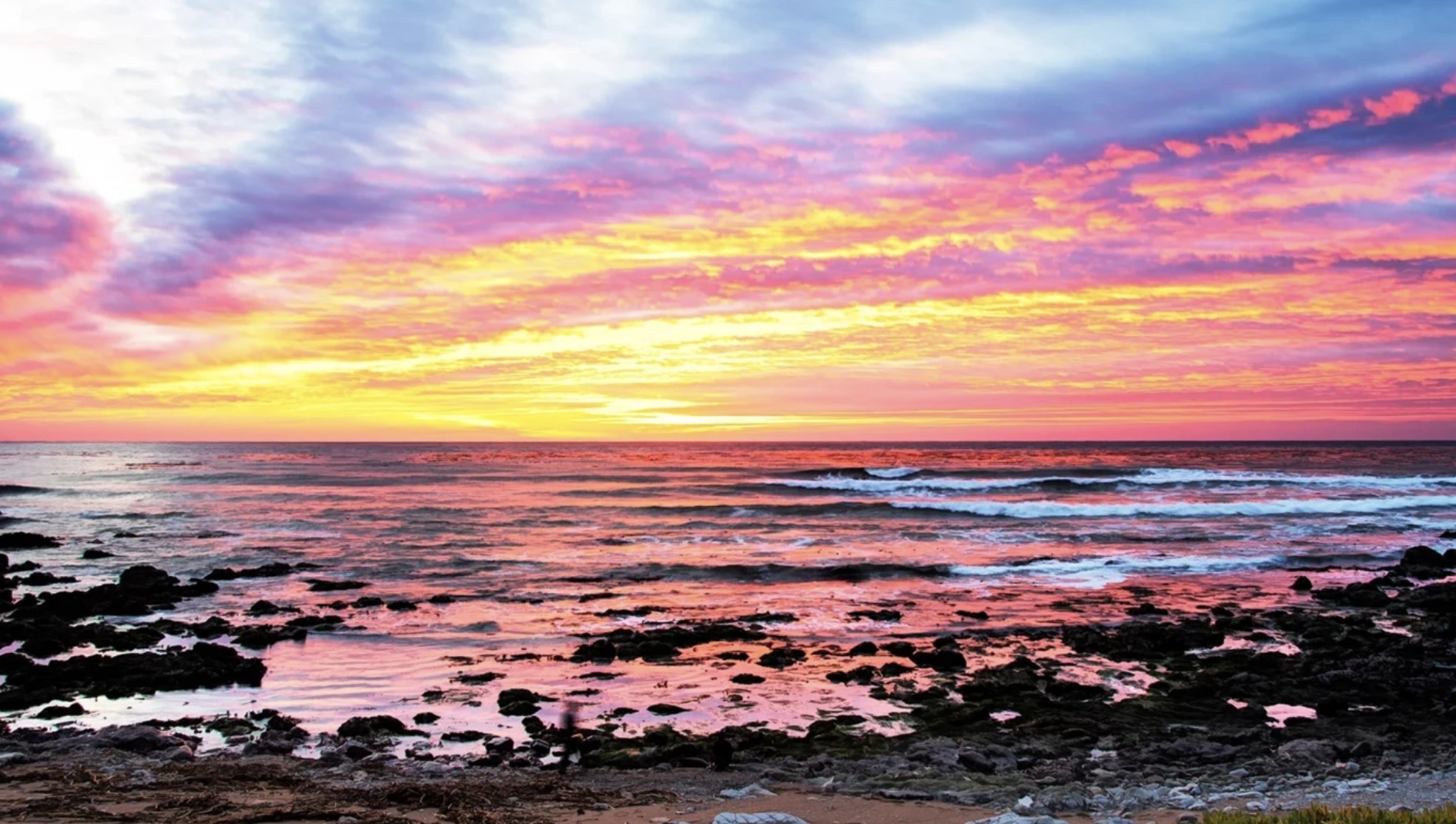 Pacific Sunset Panel 34 x 20 inch / Nur 6 Stück vorhanden