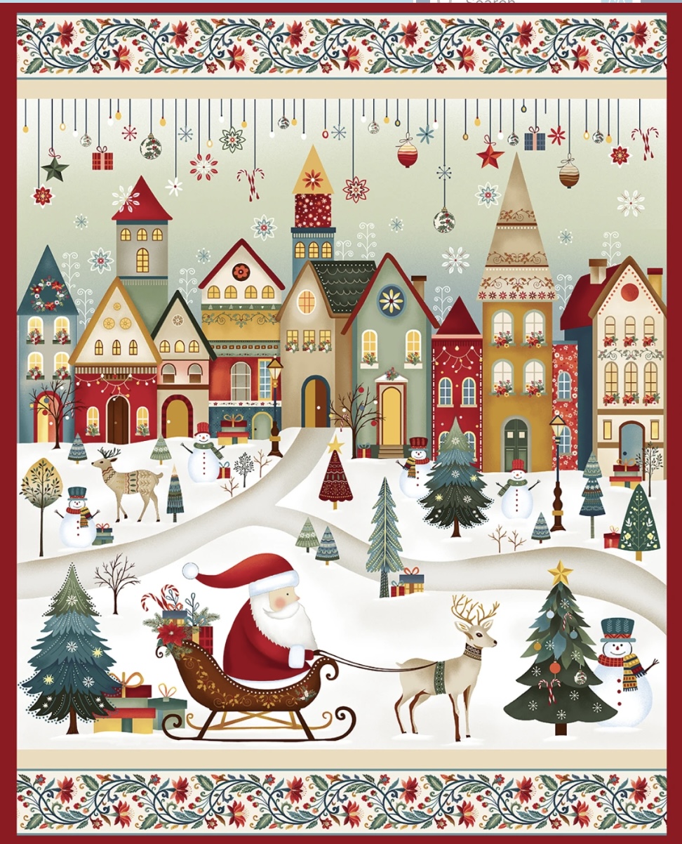 Der Weihnachtsmann / Weihnachtliches Panel