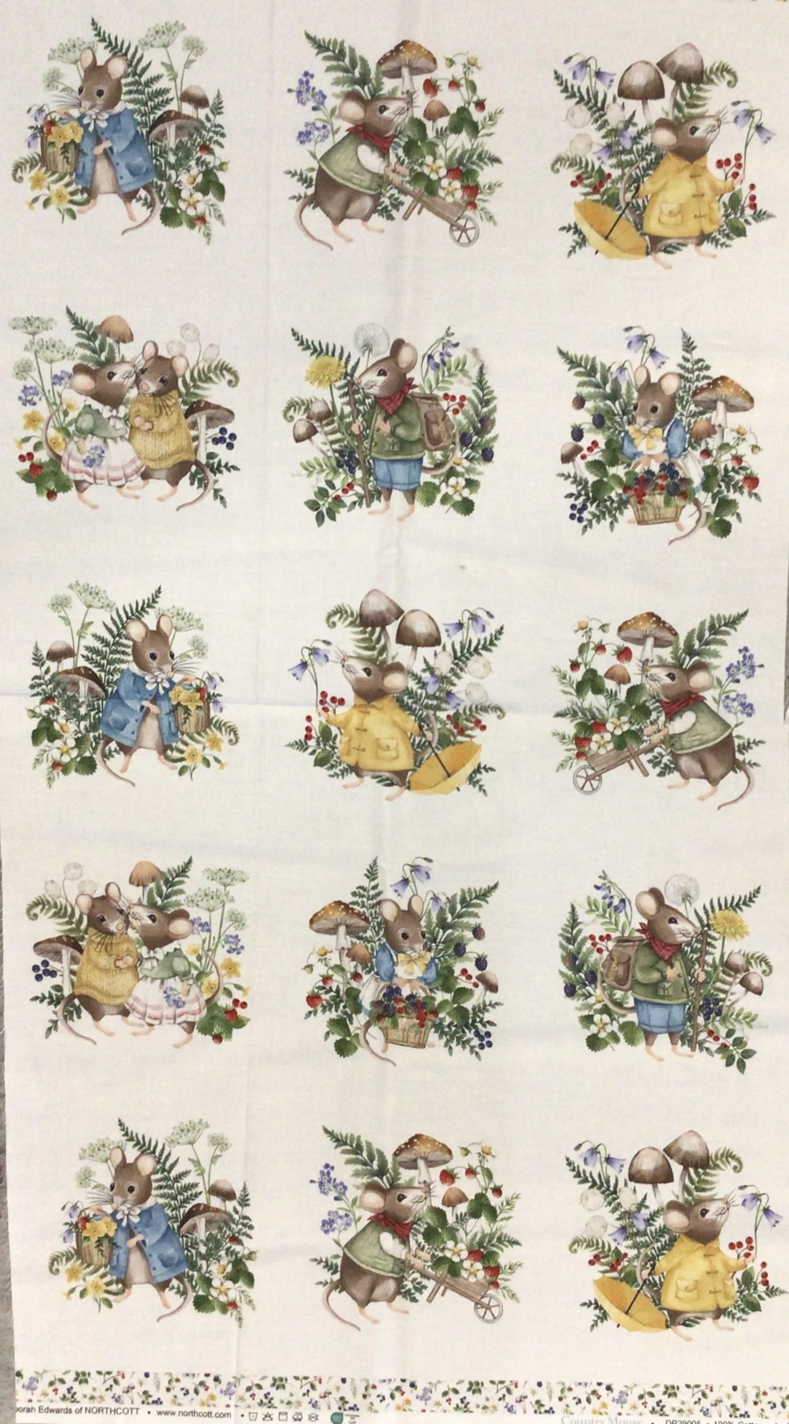 Panel Country Mouse / Mäuse