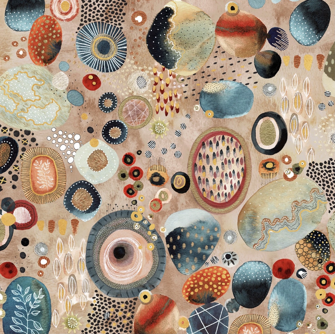 Flora & Form Fire Opal Geode