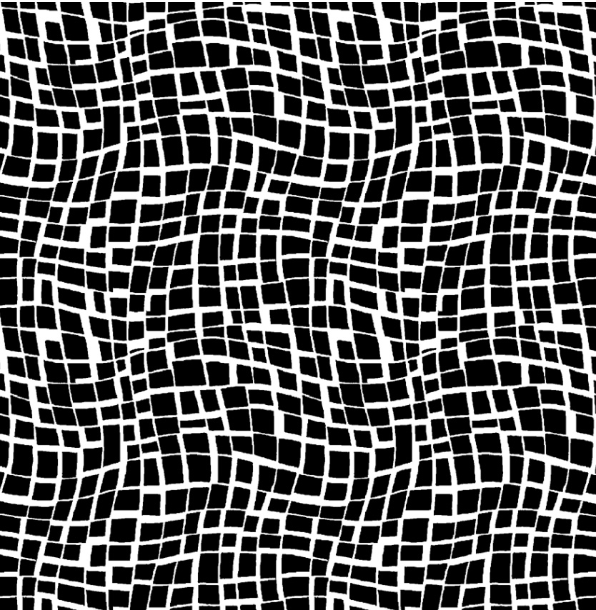 Wavy Grid / Kästchen