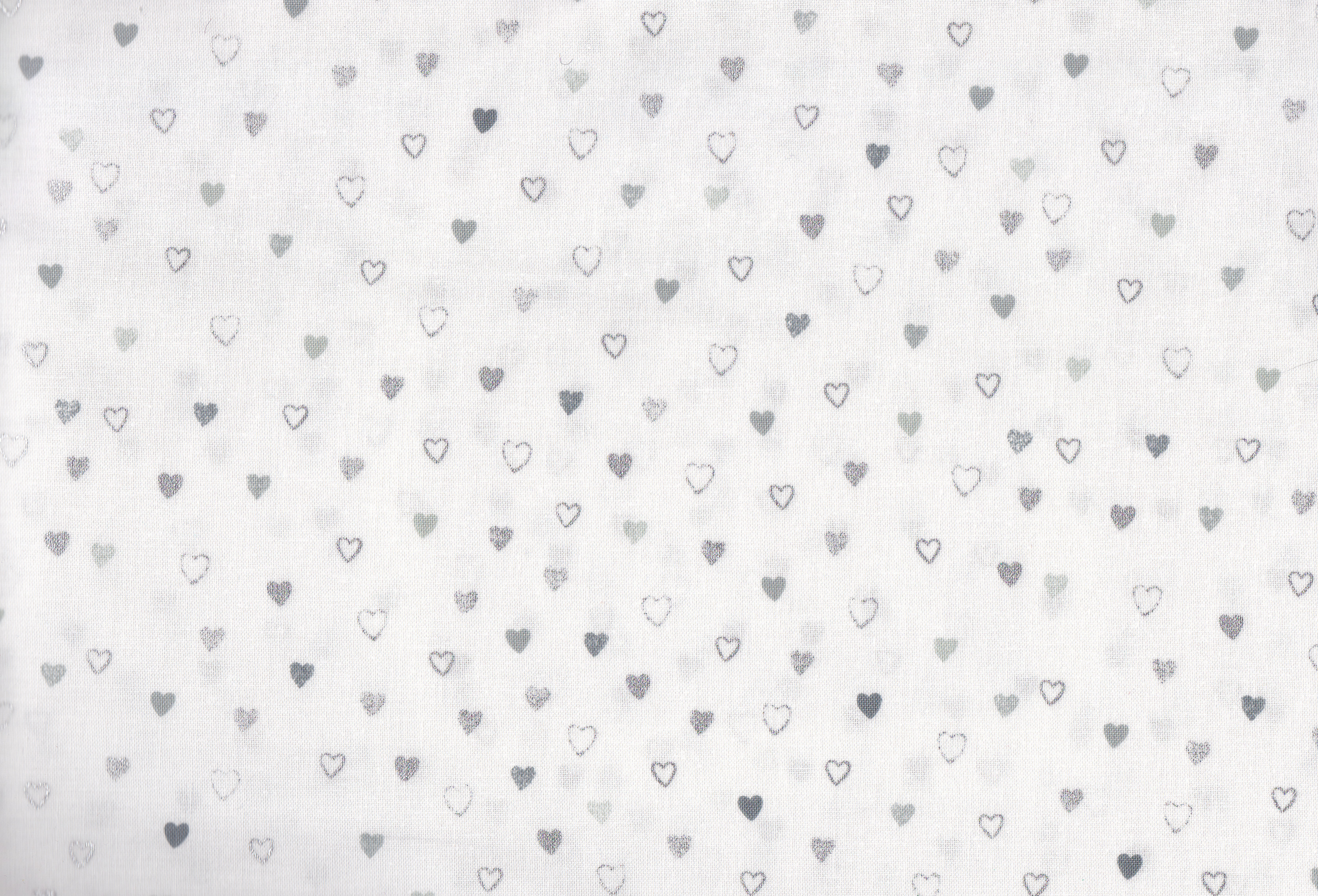 Christmas Herzchen/Reststück 0,80 x 110 cm