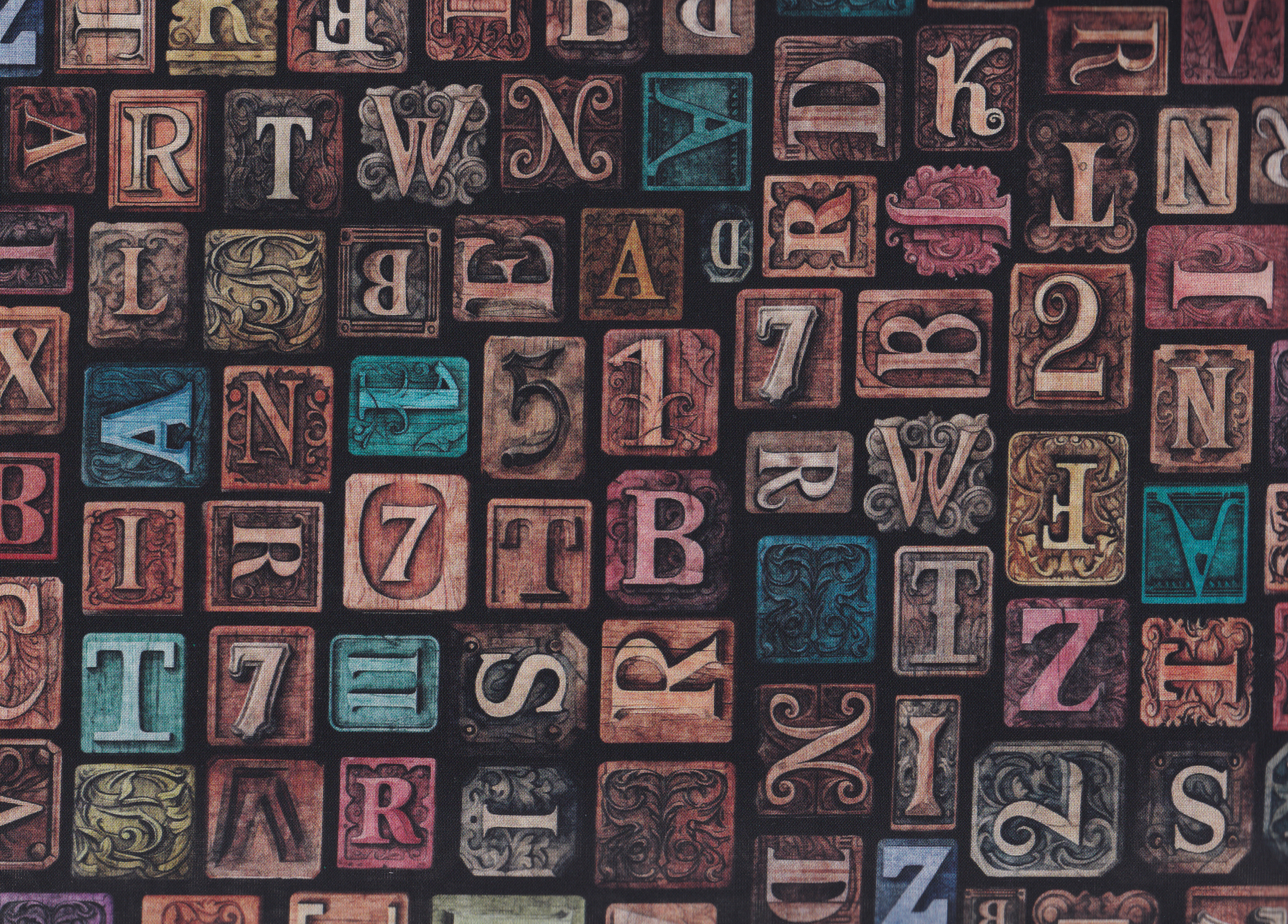 Bücher/ Letter Blocks