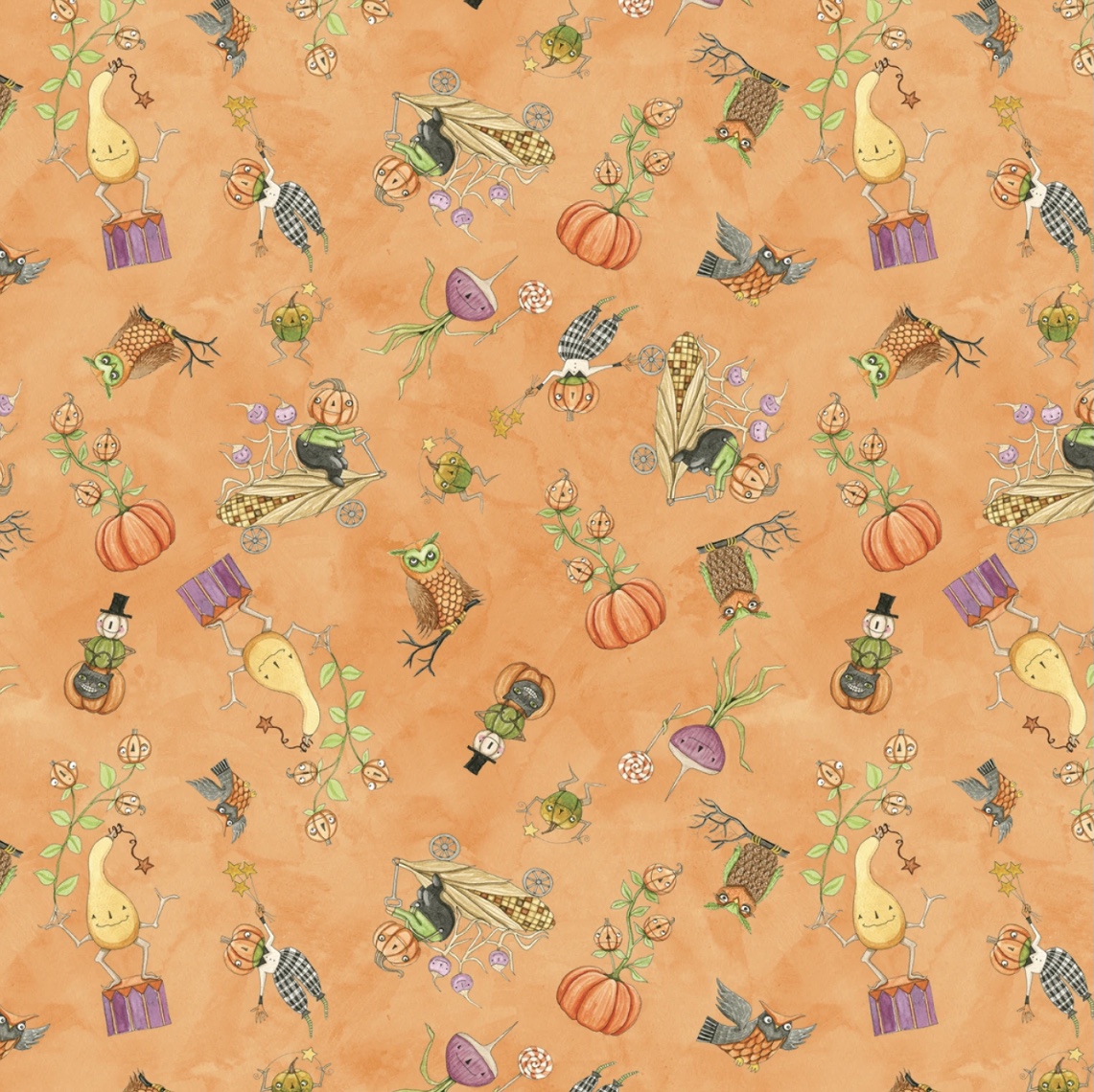 Halloween / Ghoul Friends Gourds-Orange