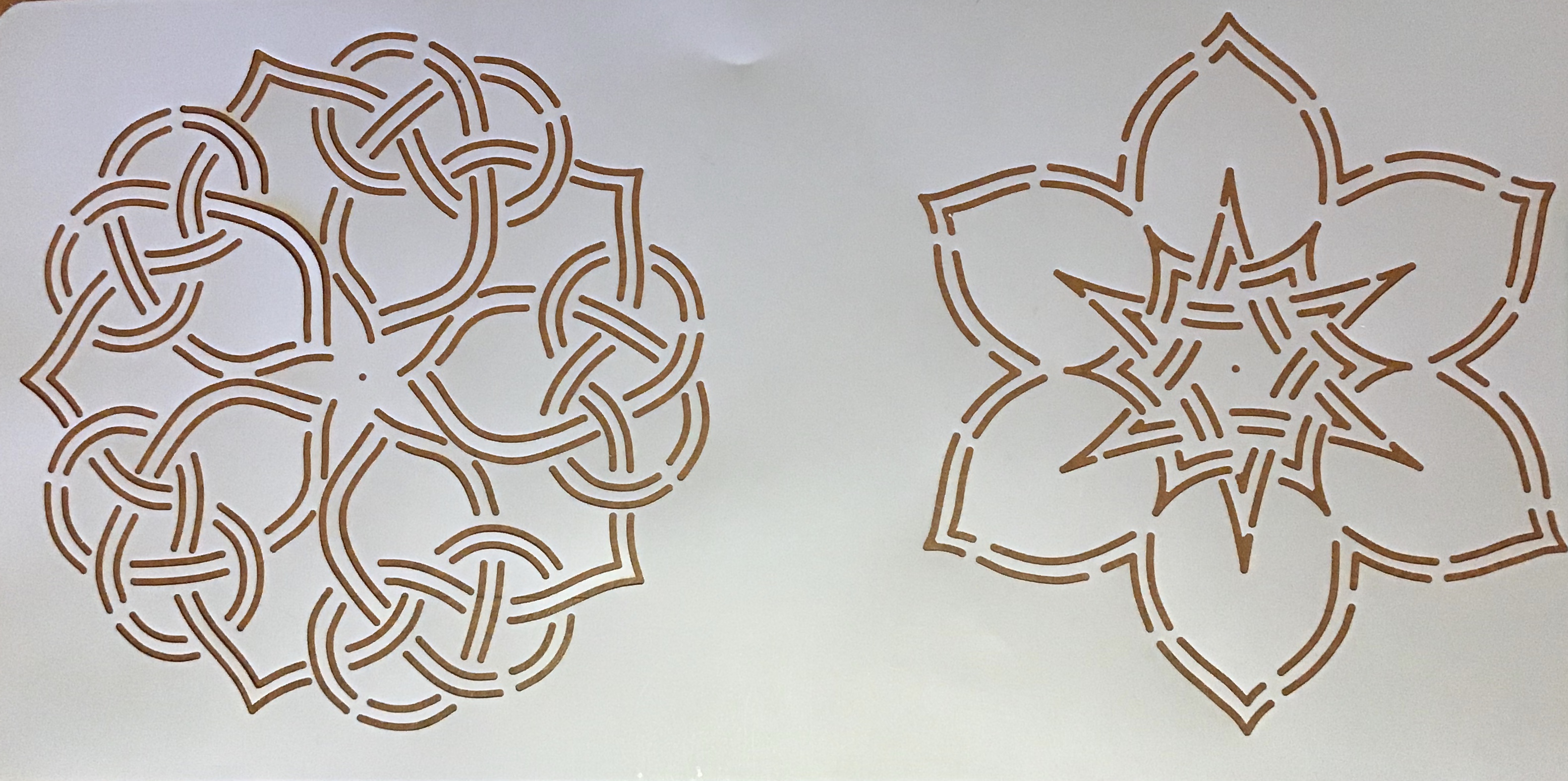 Quilt-Schablonen 7"Celticks Blocks