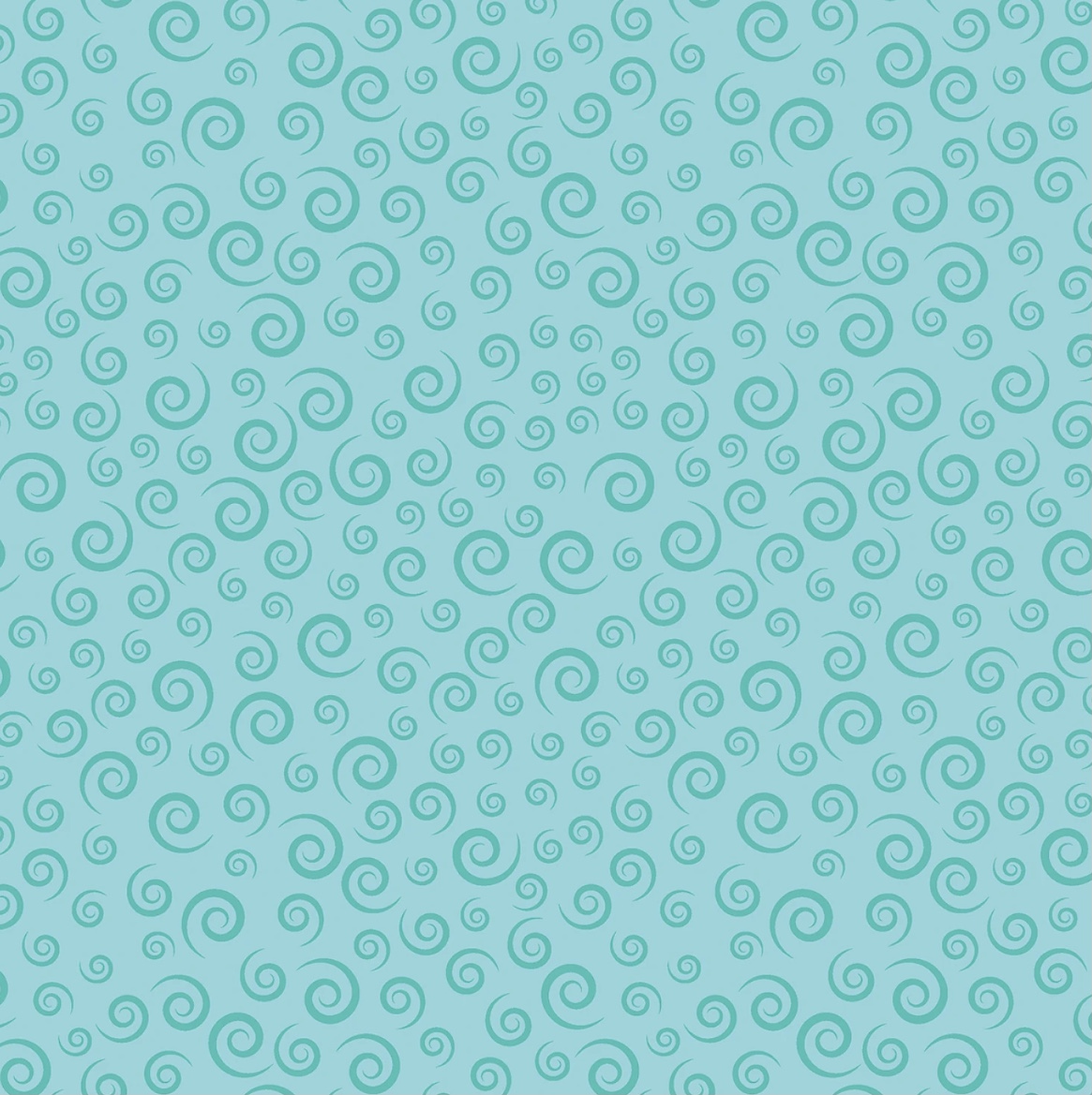 Cozy Sheep/ Swirls Türkis