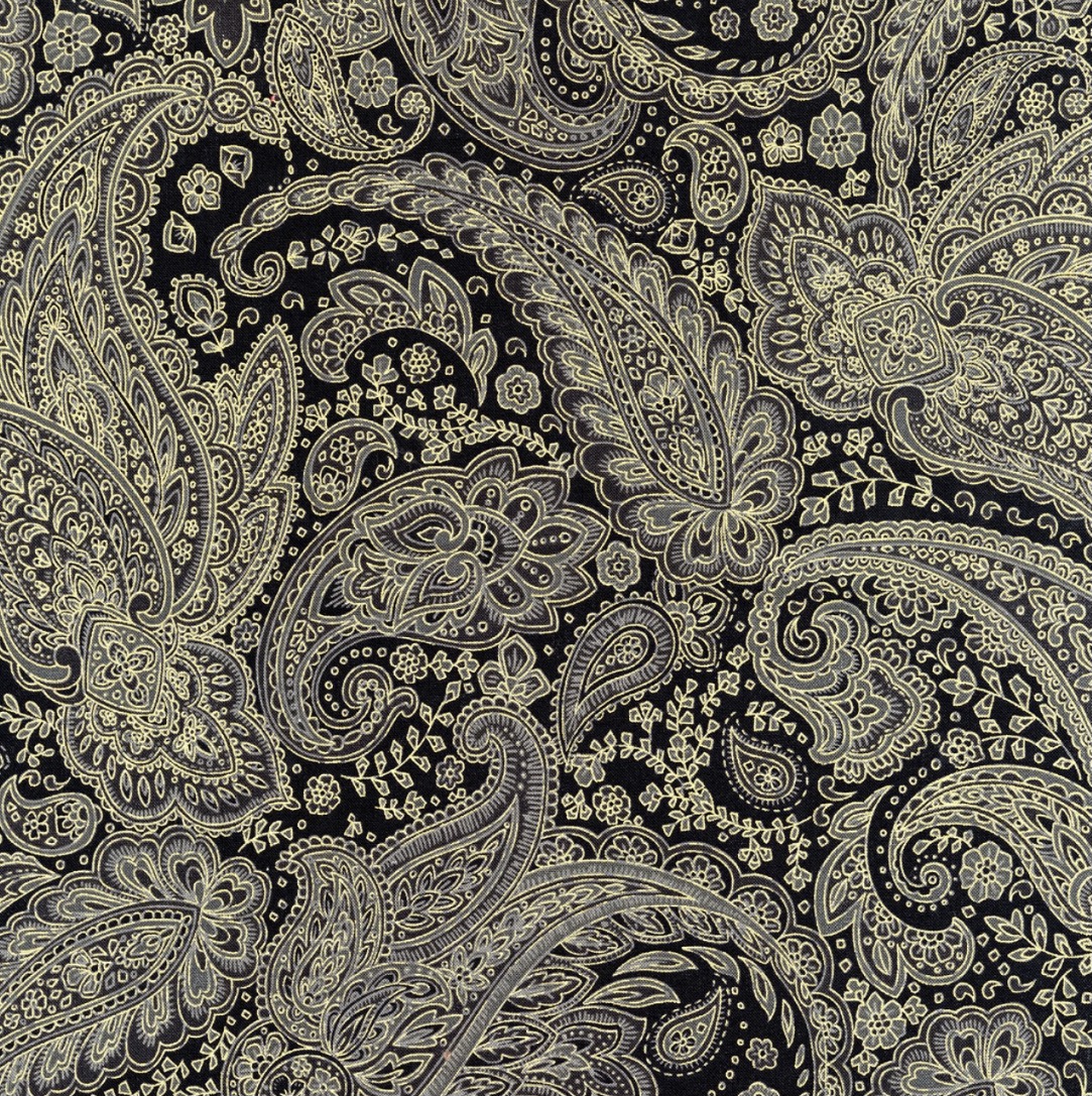 Metalic Paisley