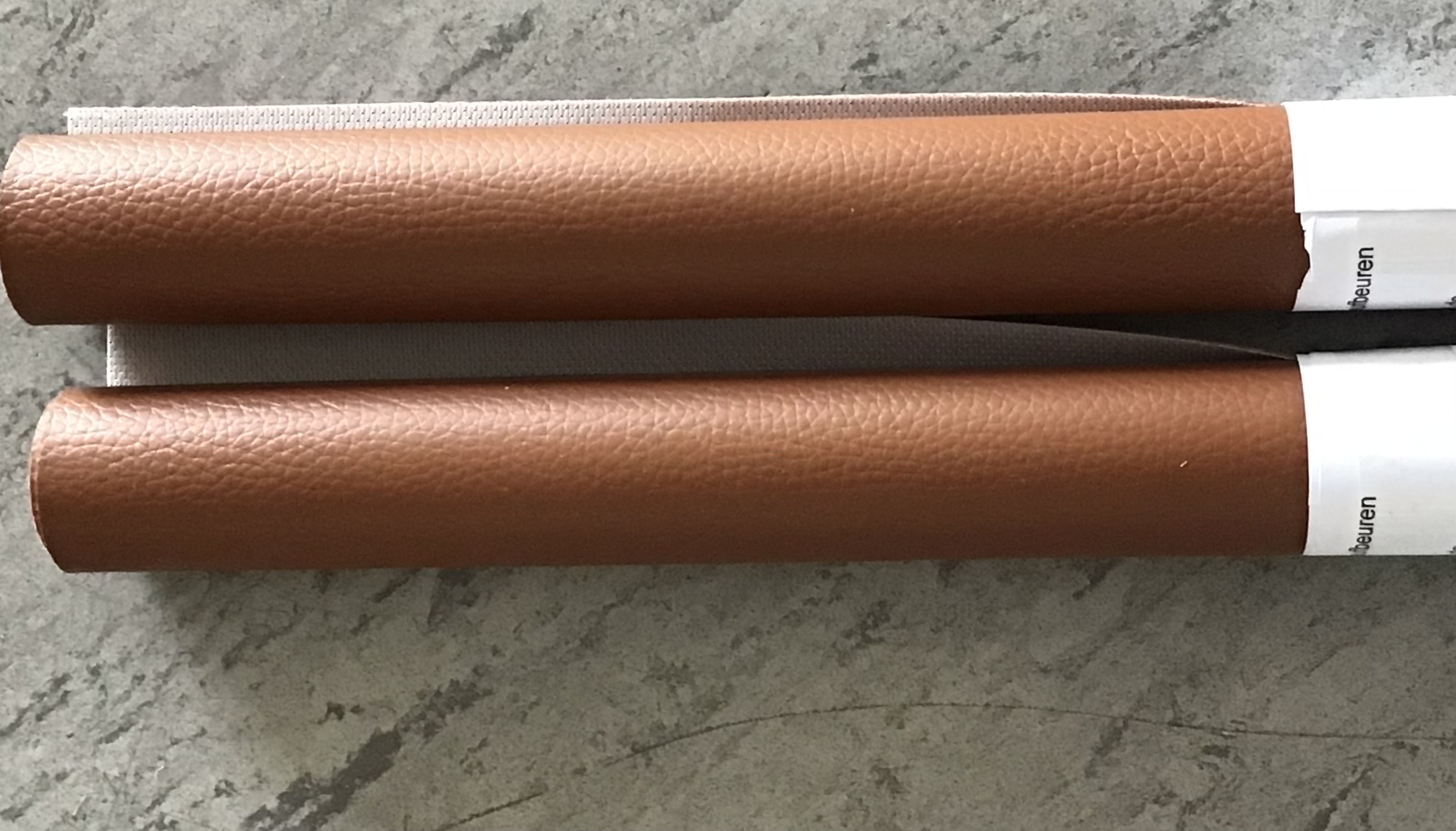 Kunstleder Braun/ Rolle 50 x 70 cm