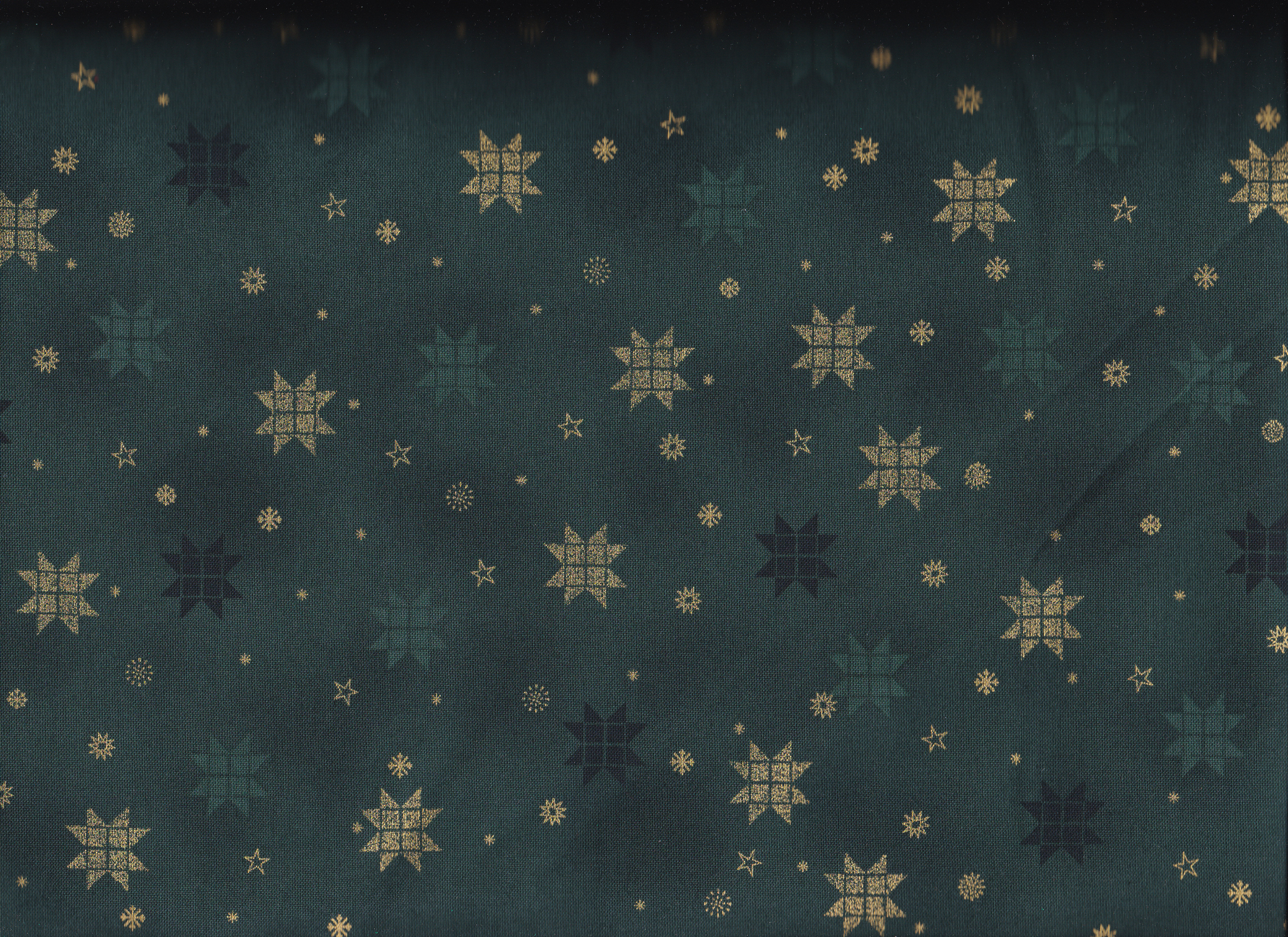 Christmas Wonder Grün mit Sternen