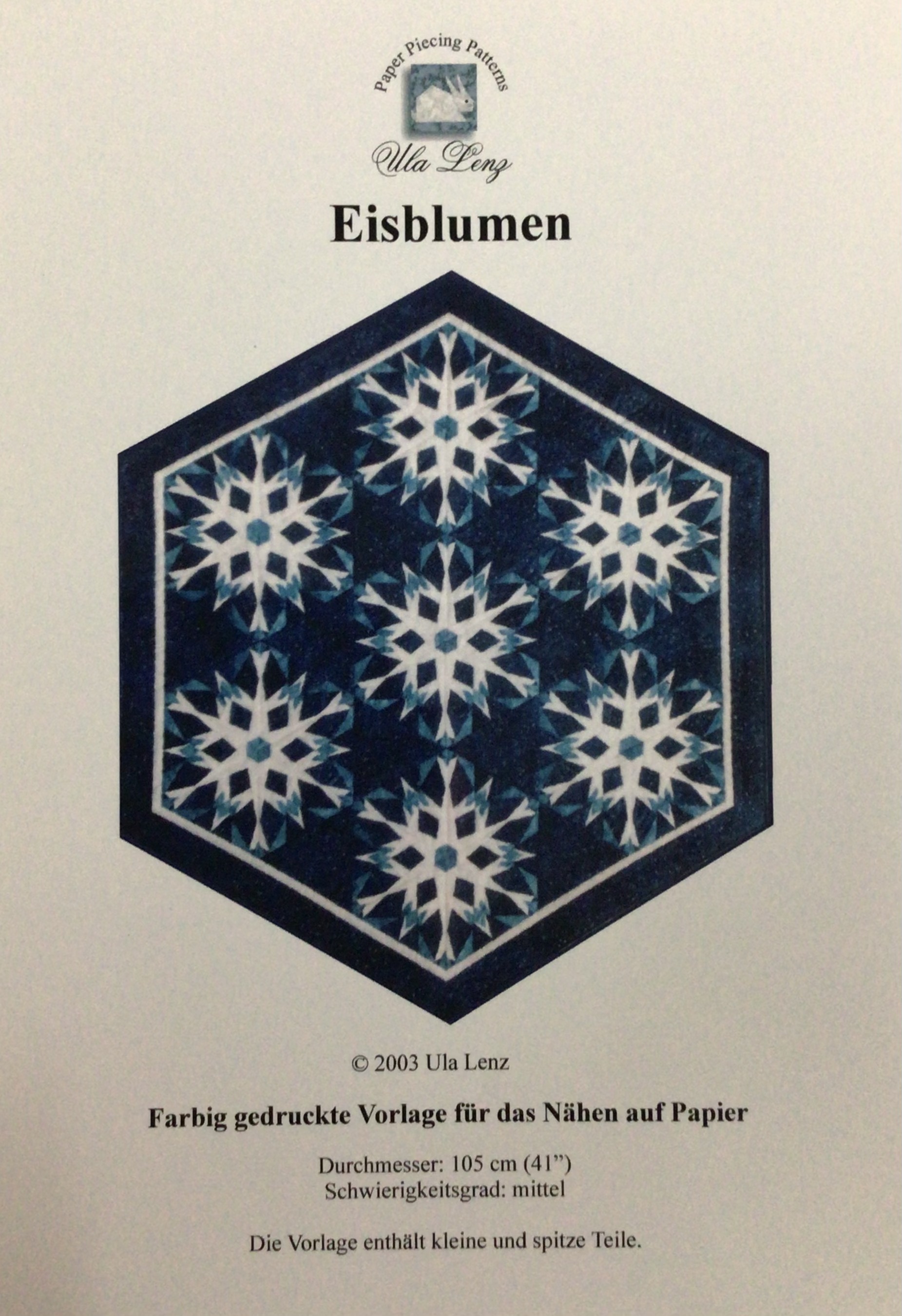 Anleitung Eisblumen von Ula Lenz
