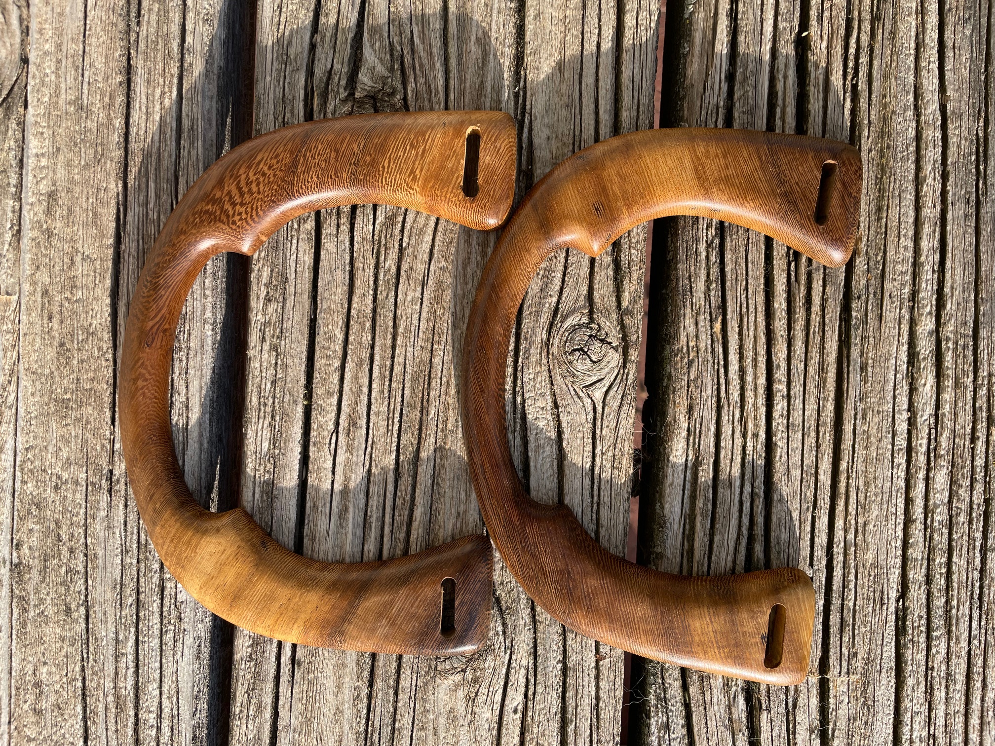 Taschengriffe aus Holz