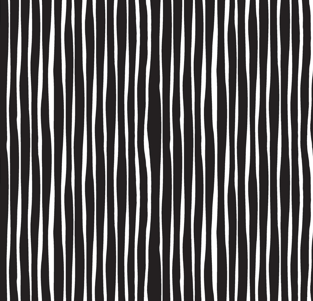 Stripe Black-White gewellt