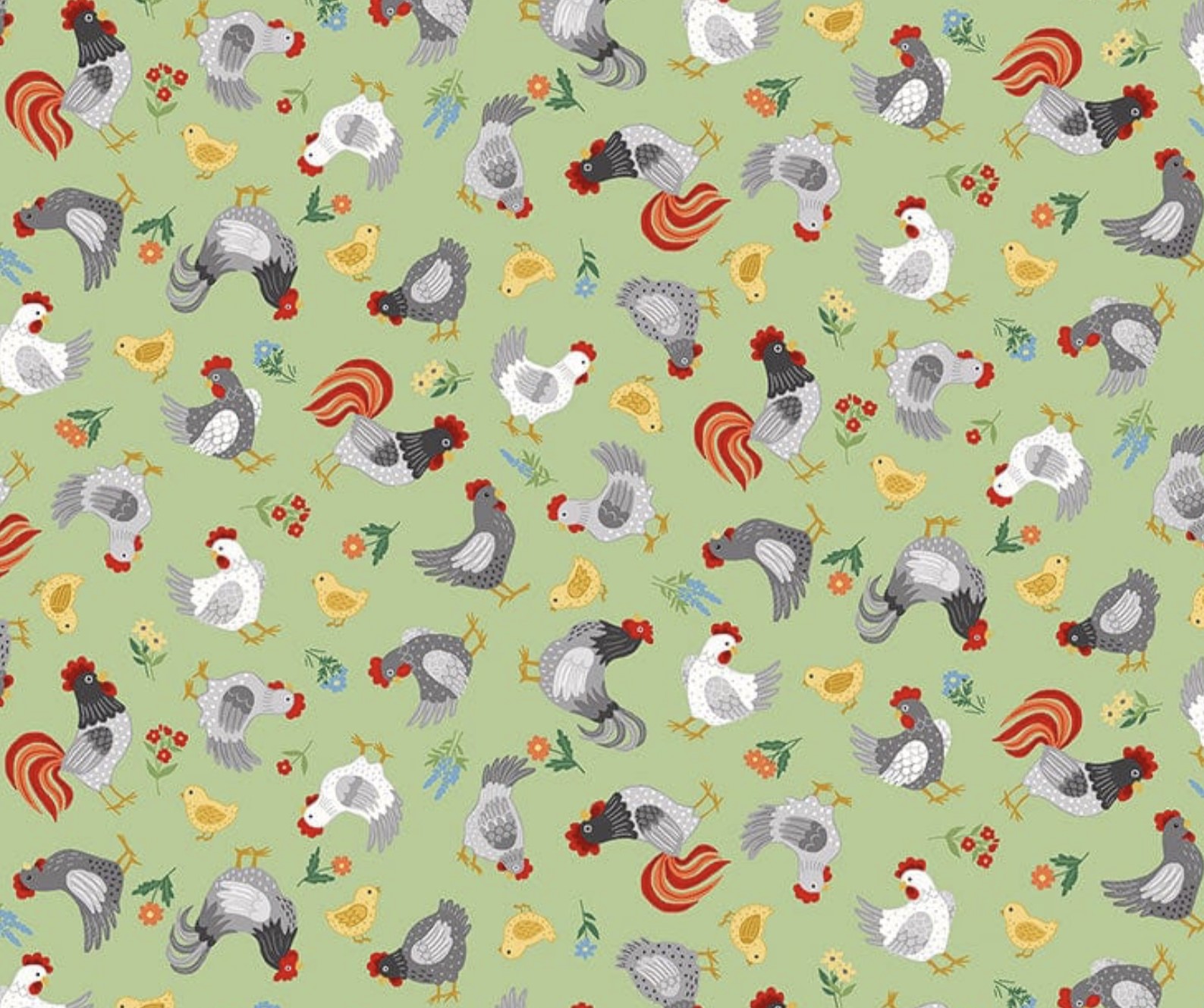 Fun Farm-Chickens Green