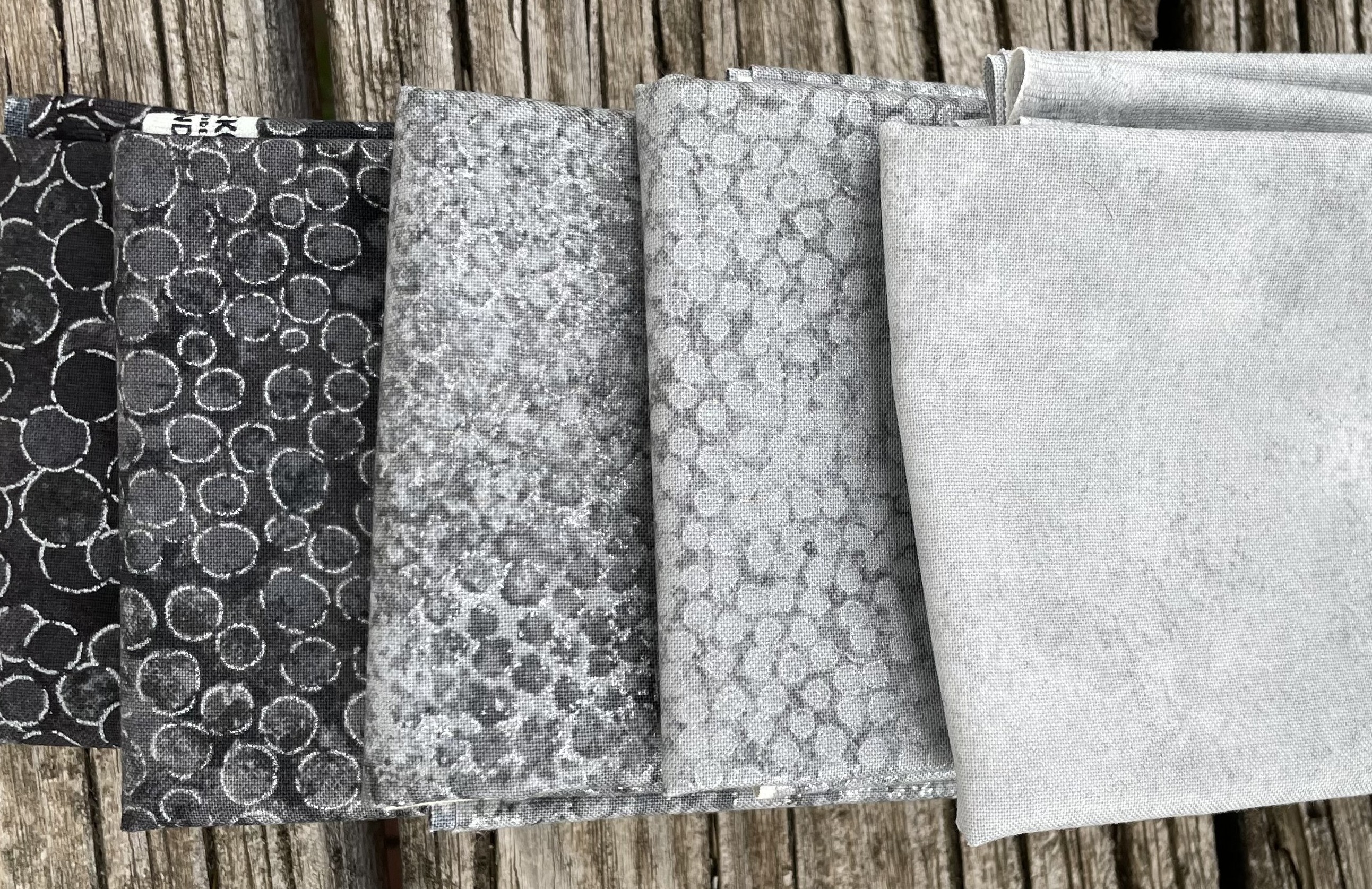 FQ Päckchen Shimmer Grey/ Silber