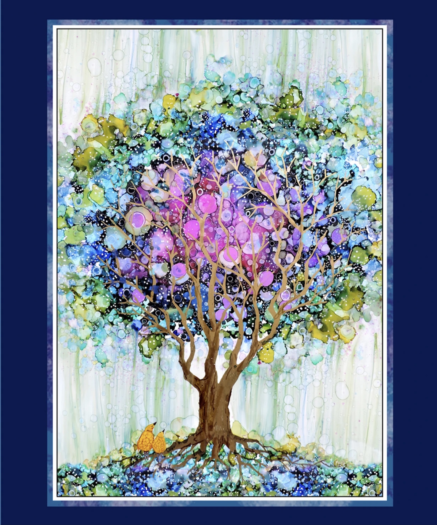 Tree of Life/ Panel 93 x 110 cm