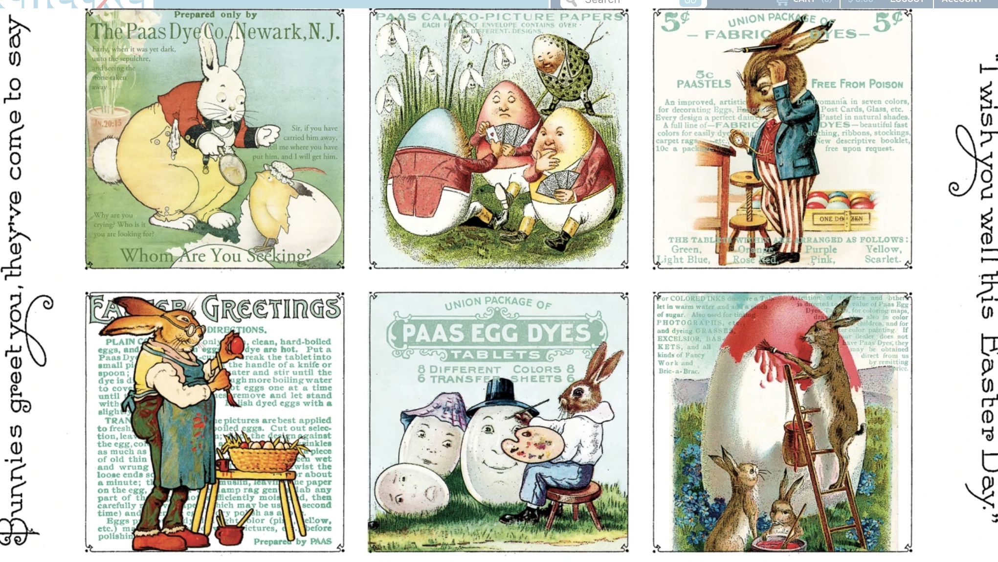 Panel Egg Hunt, Größe 60x110 cm