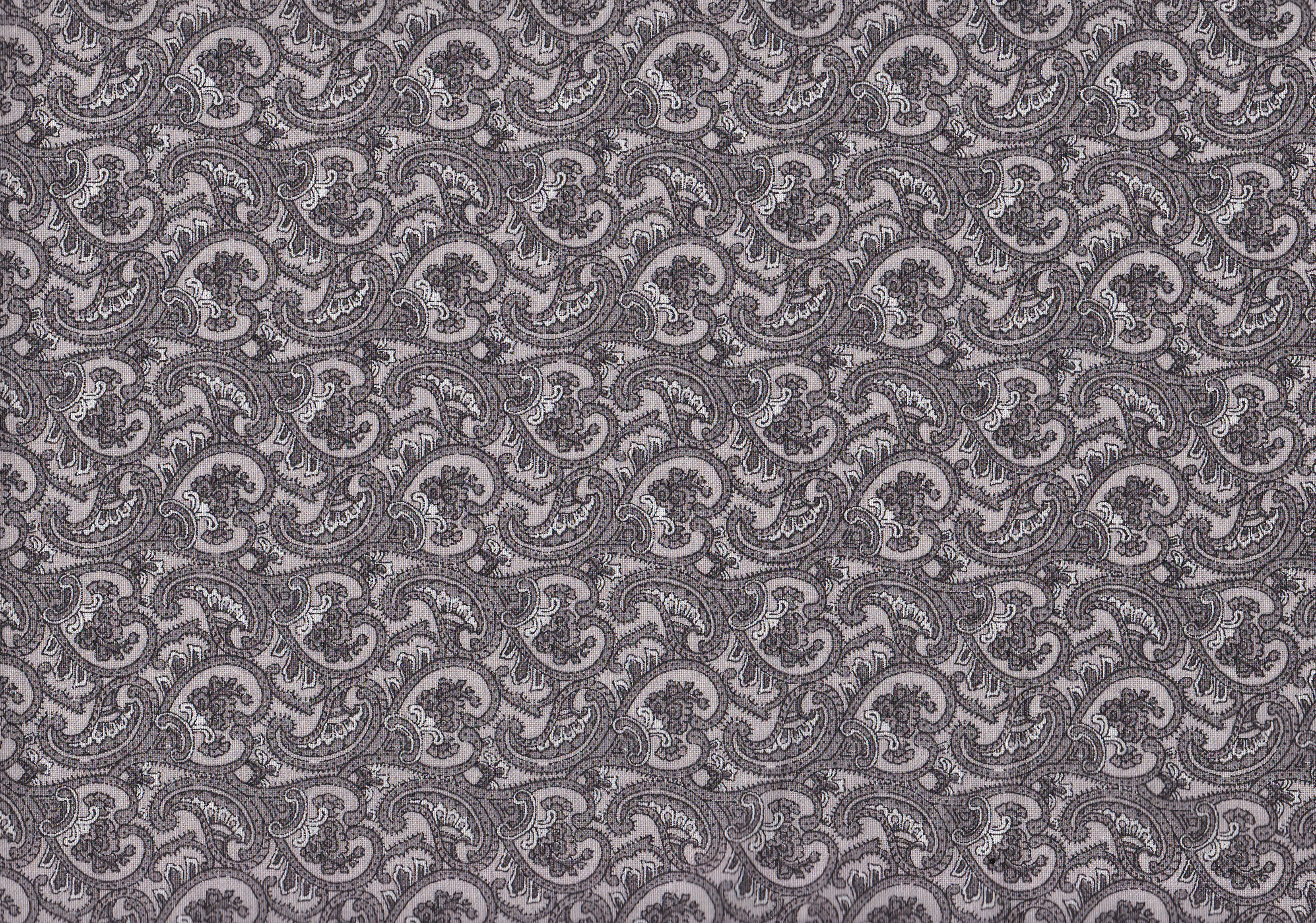 Floral Grau/ 160 cm breit