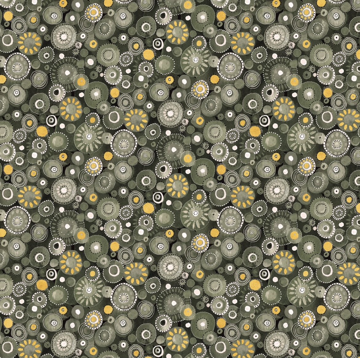 Flora & Form Green Dotty