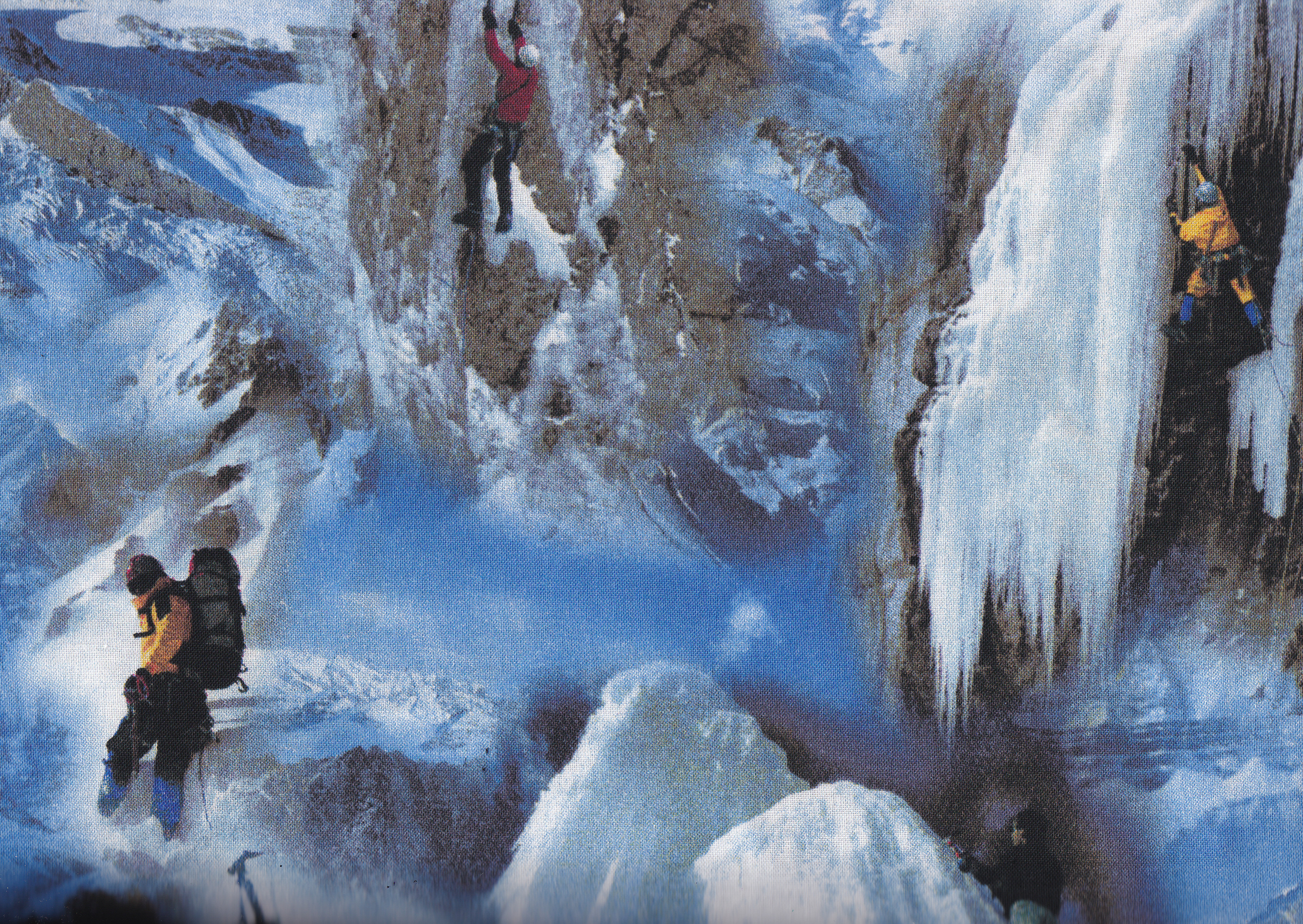 Bergsteiger/ Nur noch 1,8 m vorhanden