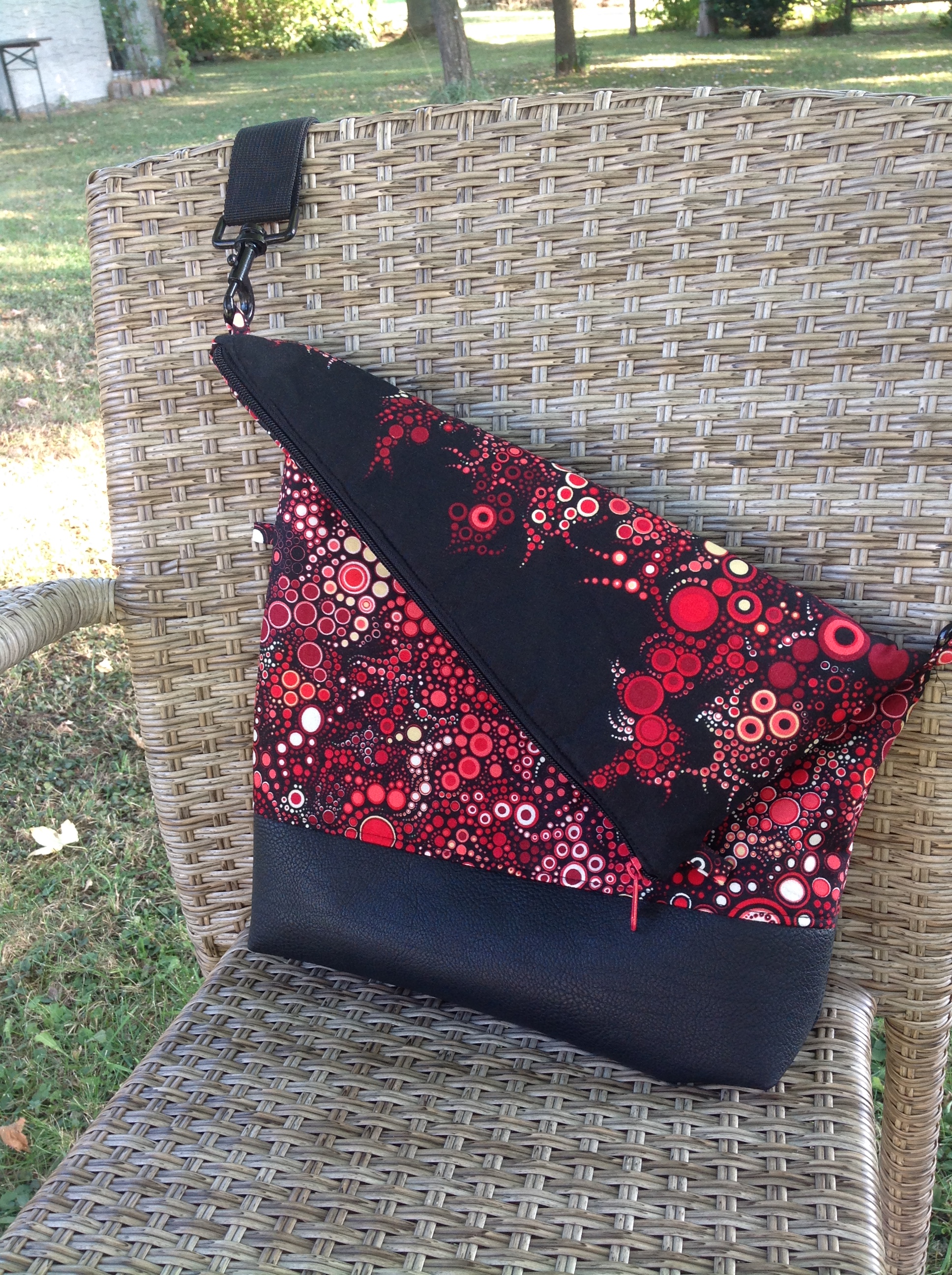 Unikat: genähteTasche Lifestyle Rot