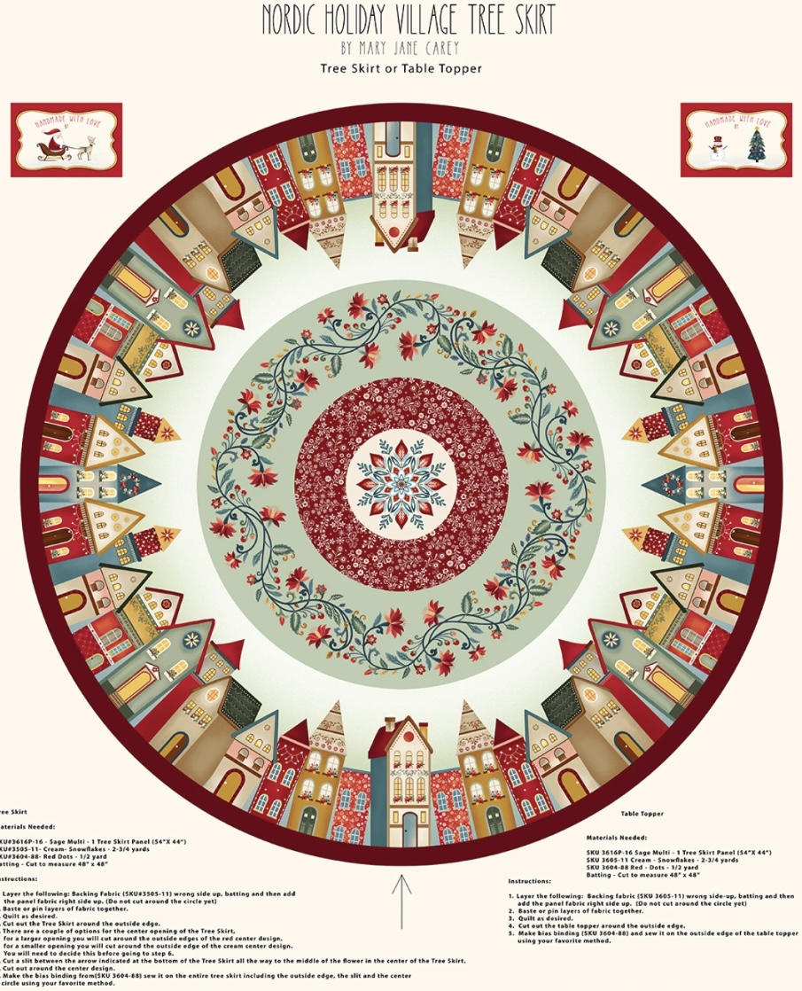 Winterland / Weihnachtliches Panel
